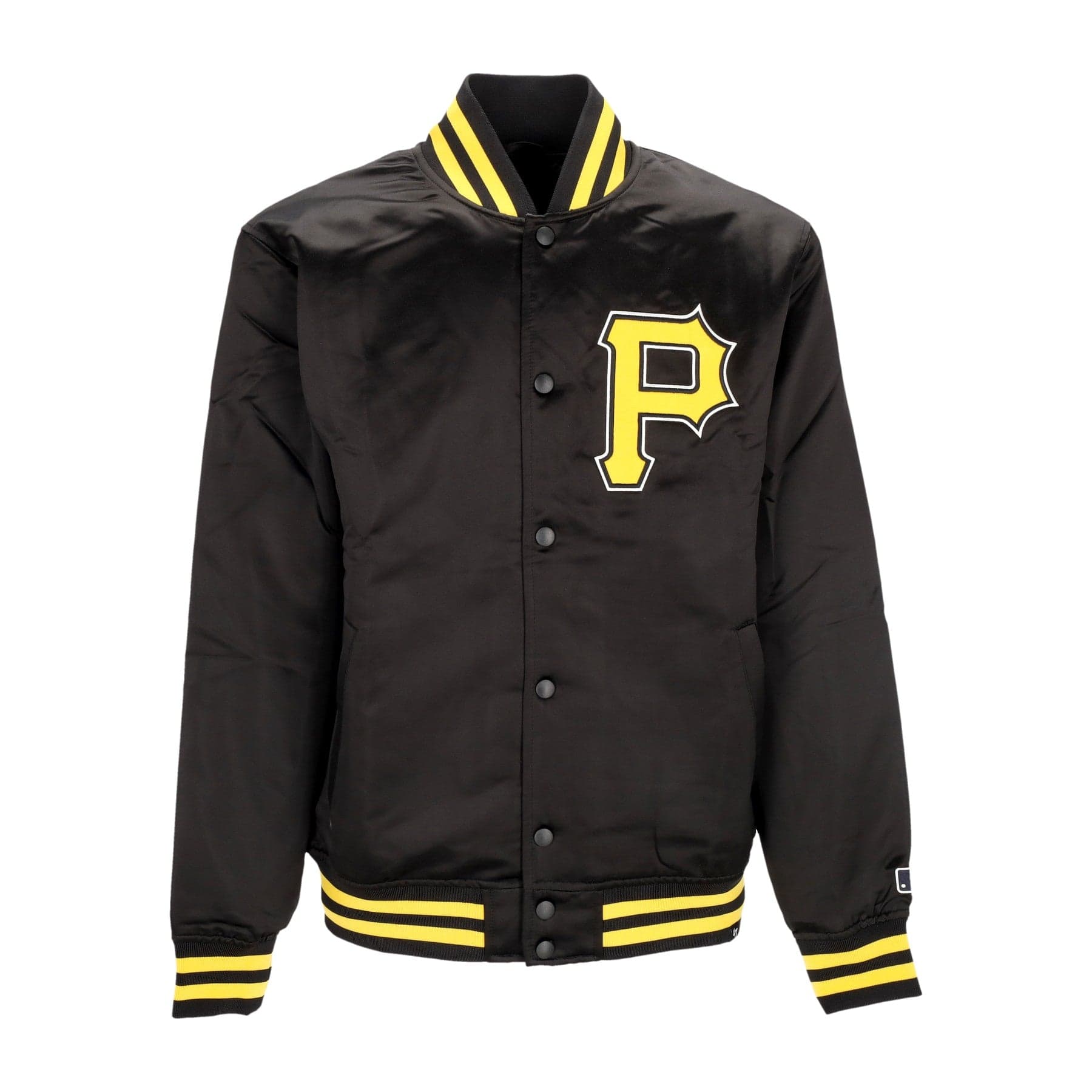 47 BRAND Giubbotto Bomber Uomo Mlb Dalston Backer Bomber Pitpir Jet Black – XL – giacca