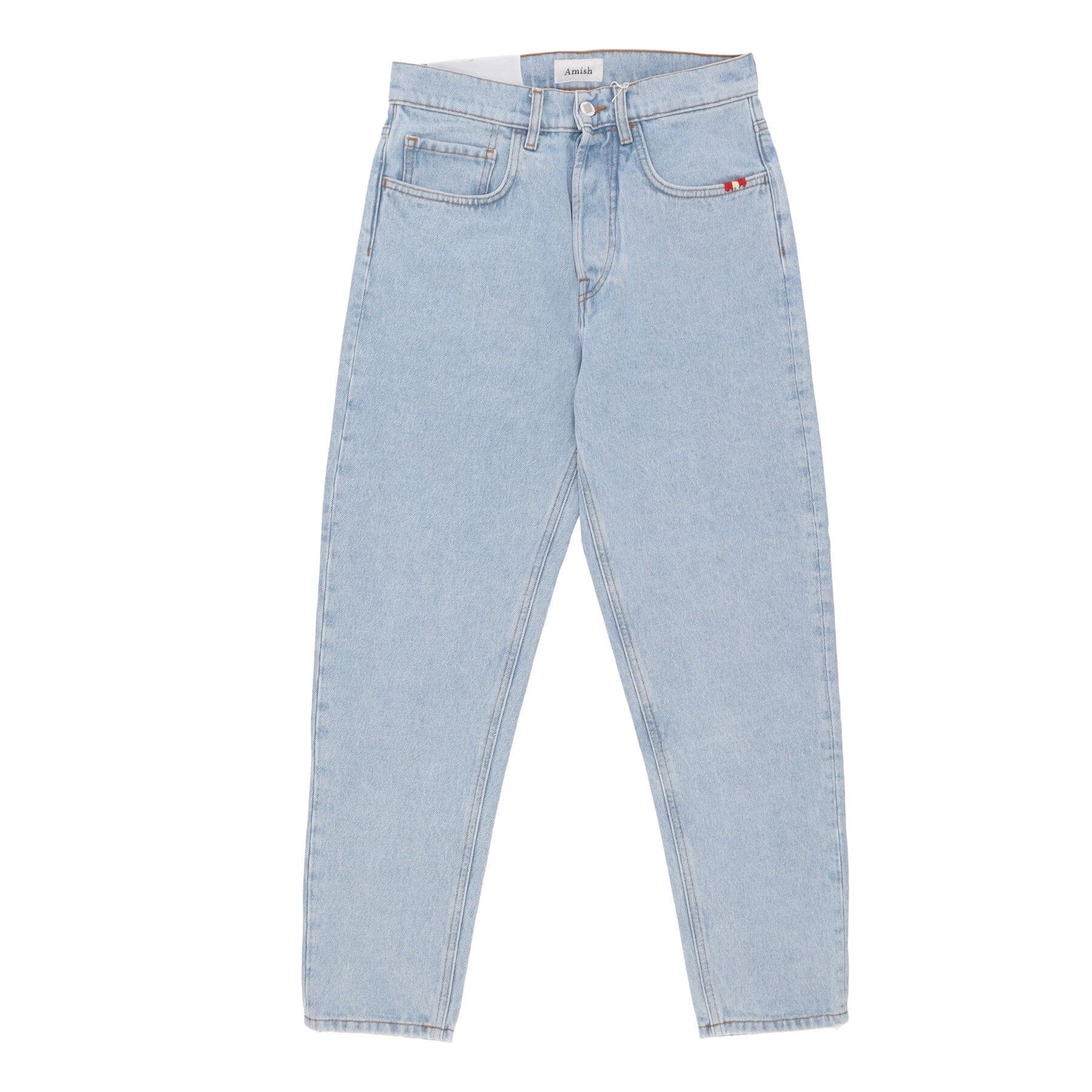 AMISH Jeans Uomo Jeremiah Denim Bleached Denim
