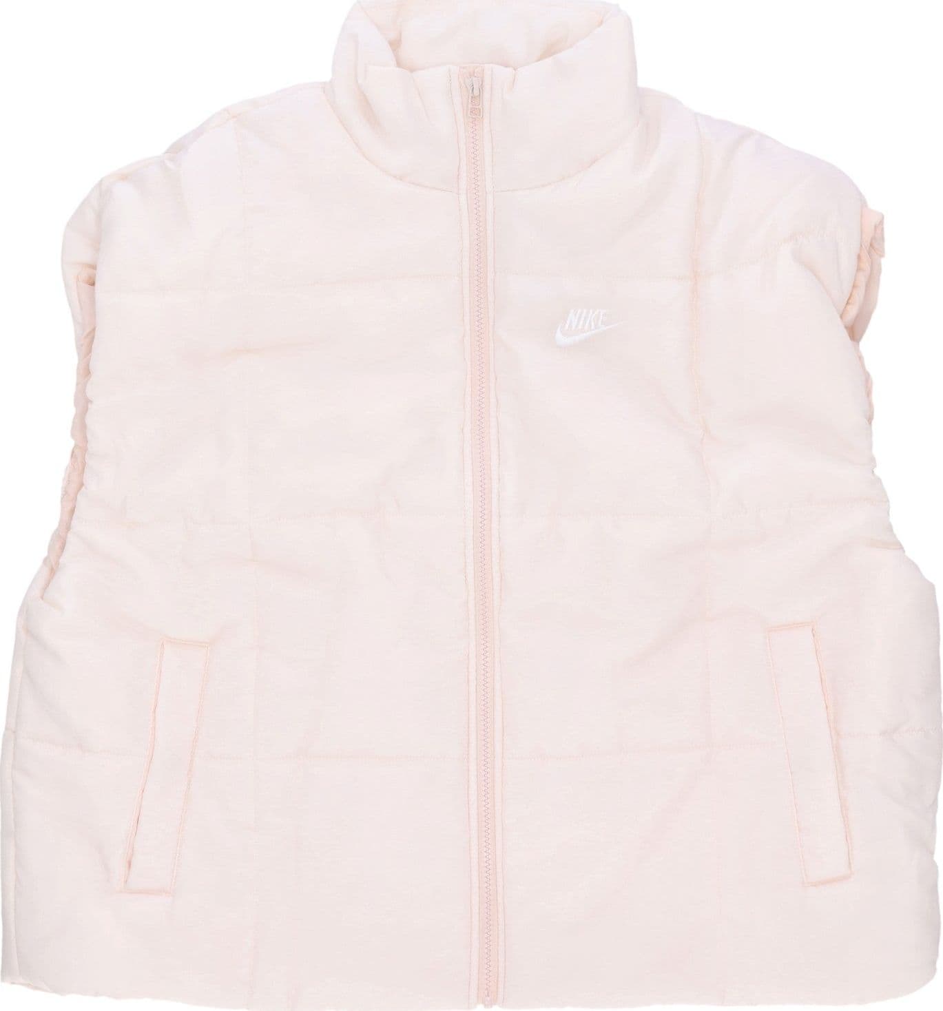 Nike Piumino Smanicato Donna W Thermic Classic Vest Guava Ice/white – giacca