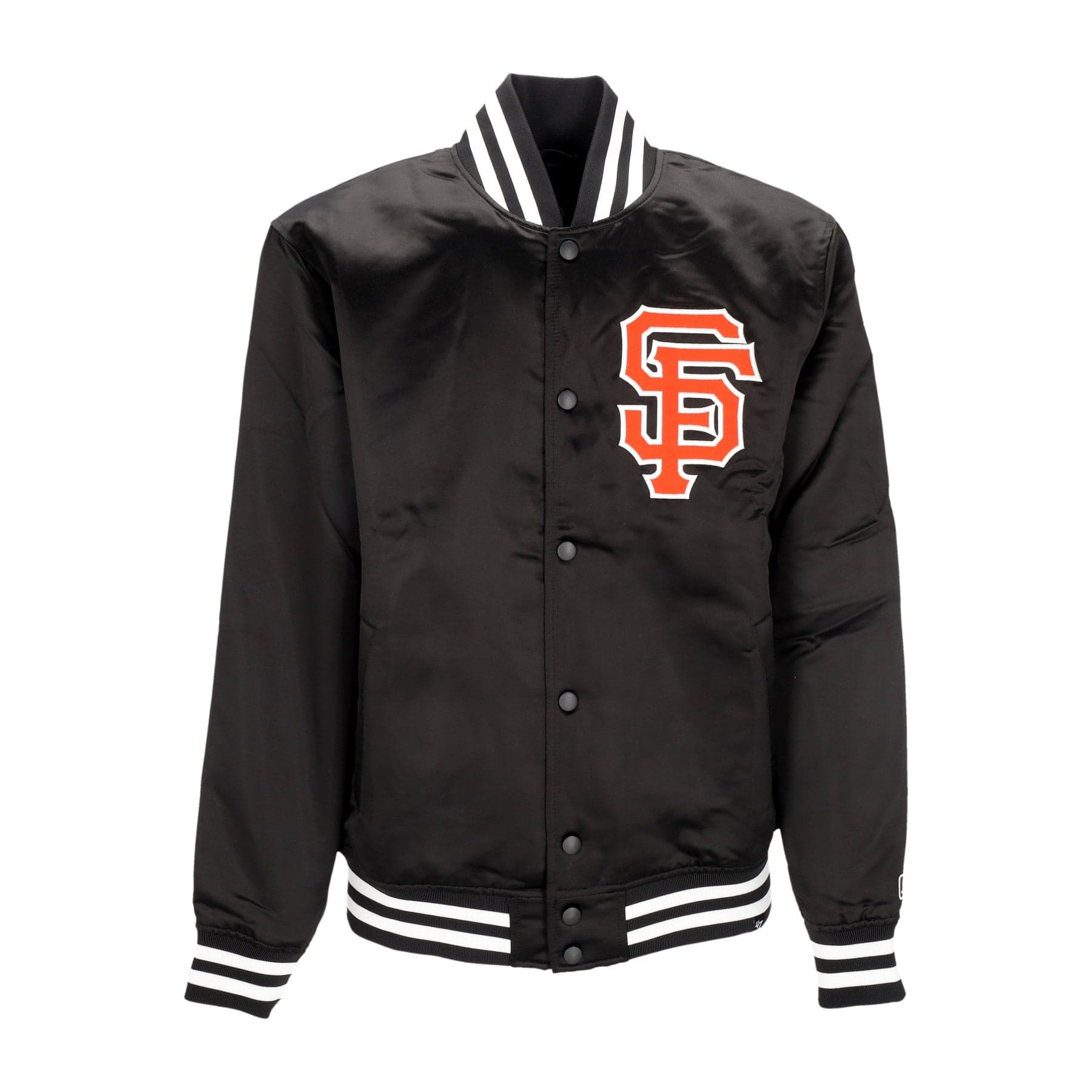 47 BRAND Giubbotto Bomber Uomo Mlb Dalston Backer Bomber Safgia Jet Black - 3