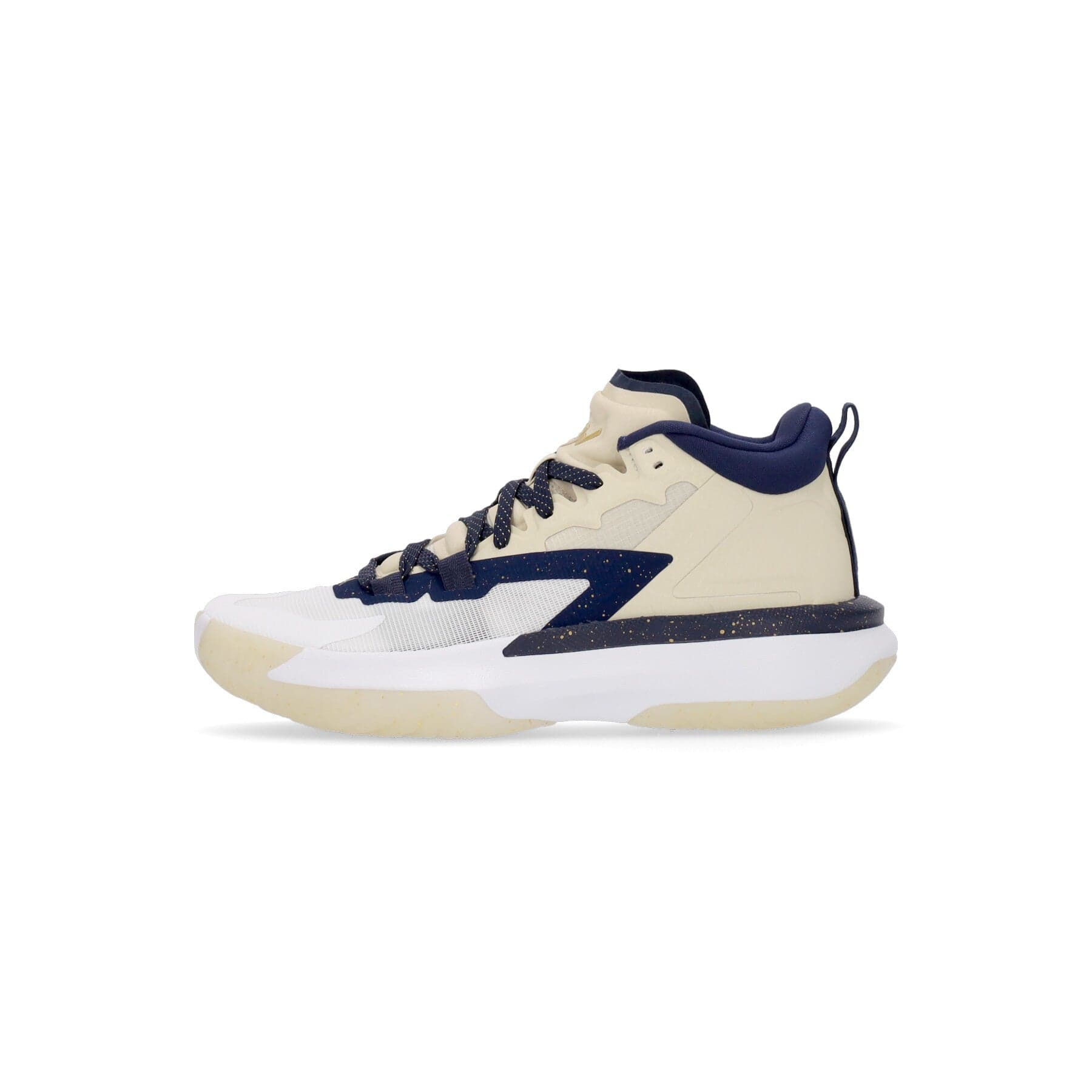 JORDAN Scarpa Basket Uomo Zion 1 Fossil/midnight Navy/white/metallic Gold - 10