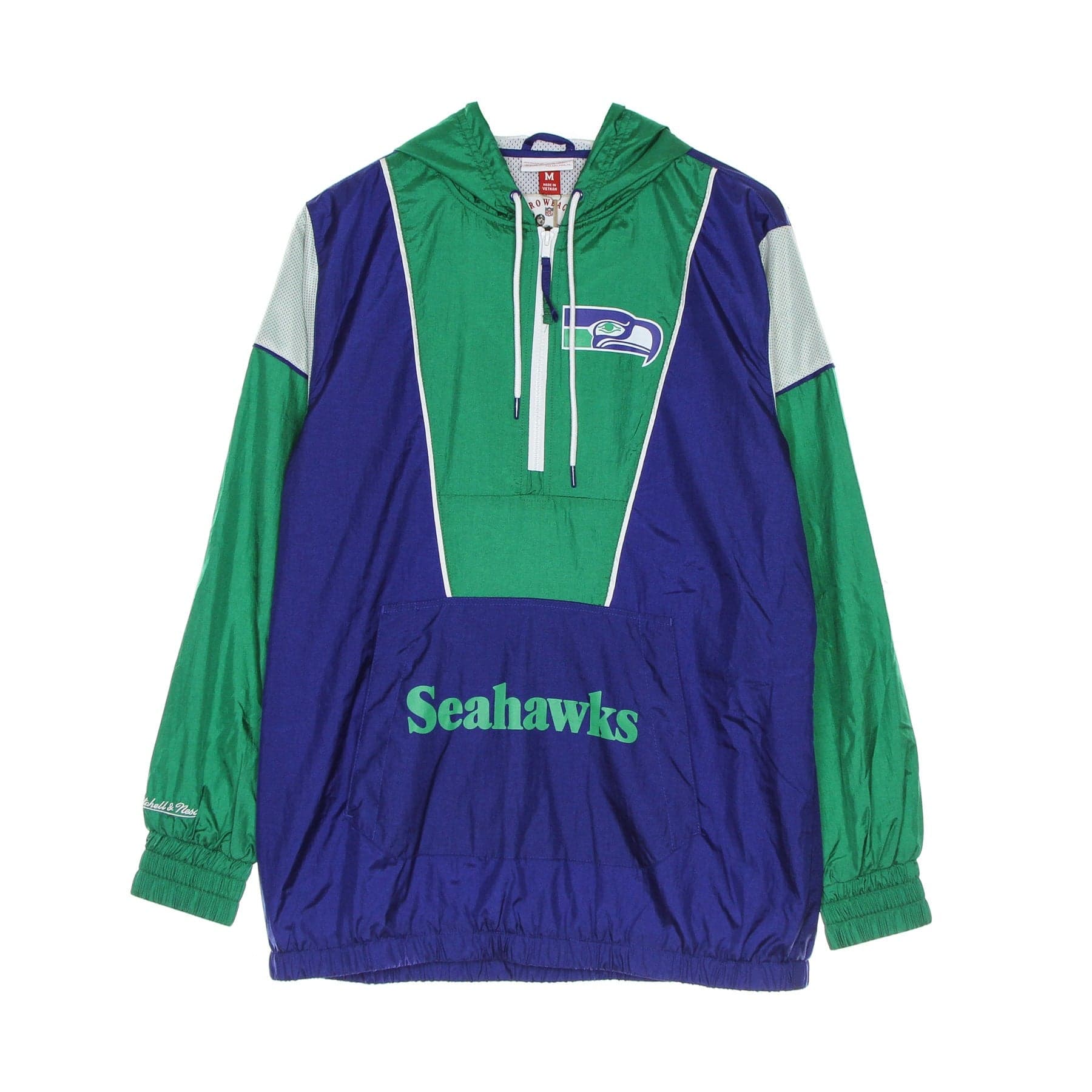 MITCHELL &amp; NESS Giacca a Vento Infilabile Uomo Nfl Highlight Reel Windbreaker Seasea Royal – Mitchell & Ness – scandinavo