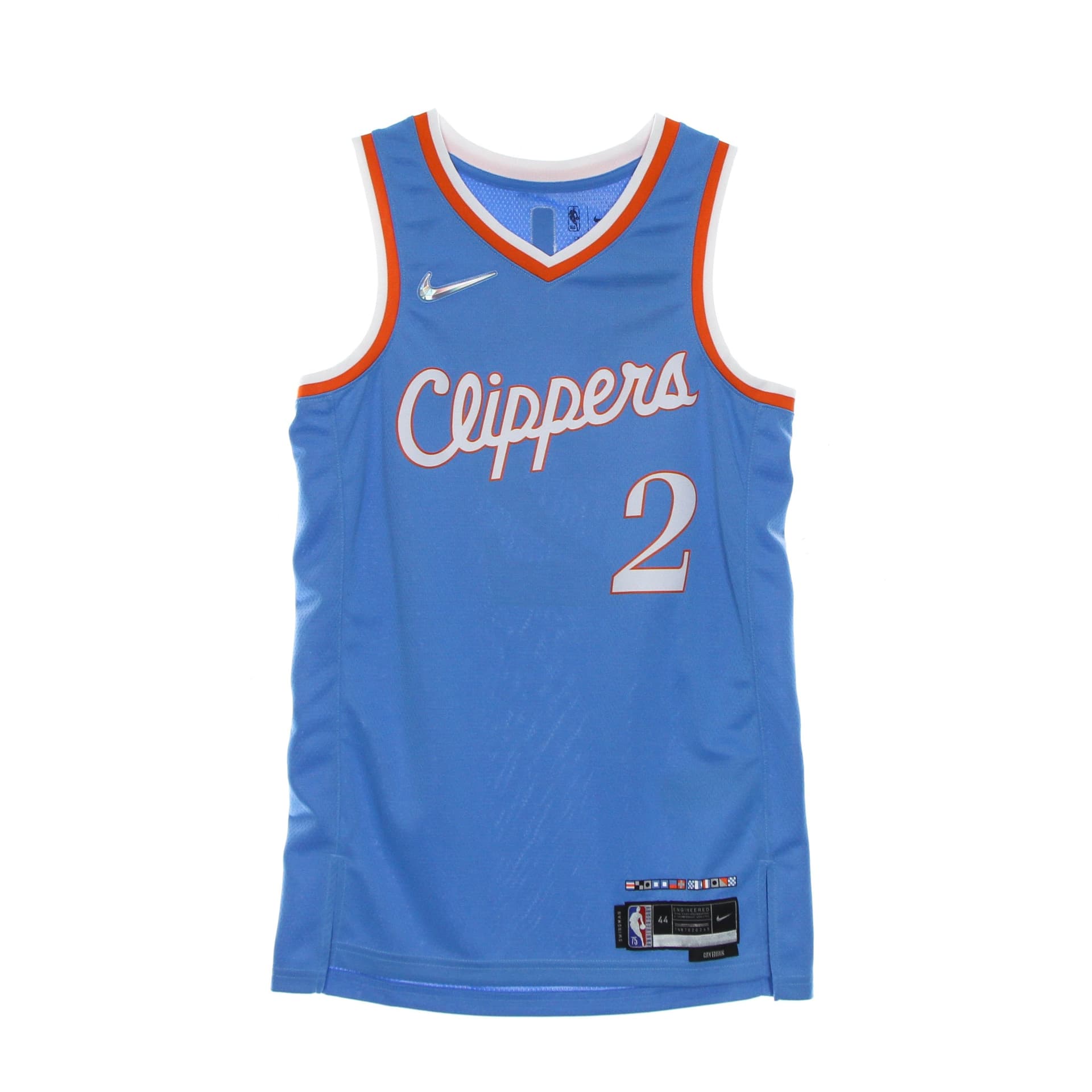 NIKE NBA Canotta Basket Uomo Nba Dri Fit Swingman Jersey City Edition No 2 Kawhi Leonard Loscli Coast - 6