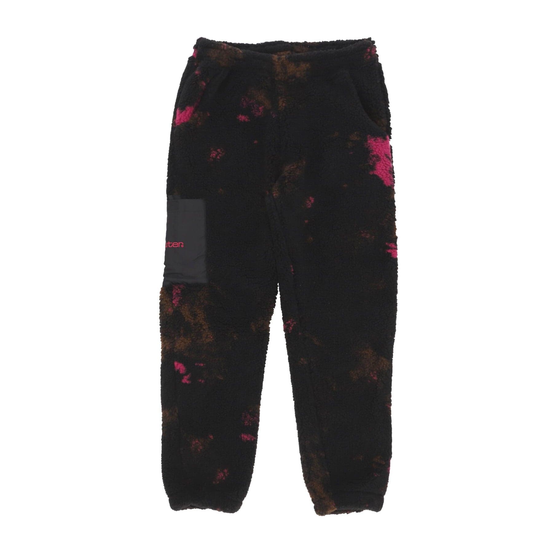 IUTER Orsetto Uomo Tie Dye Fur Pant Black - 3