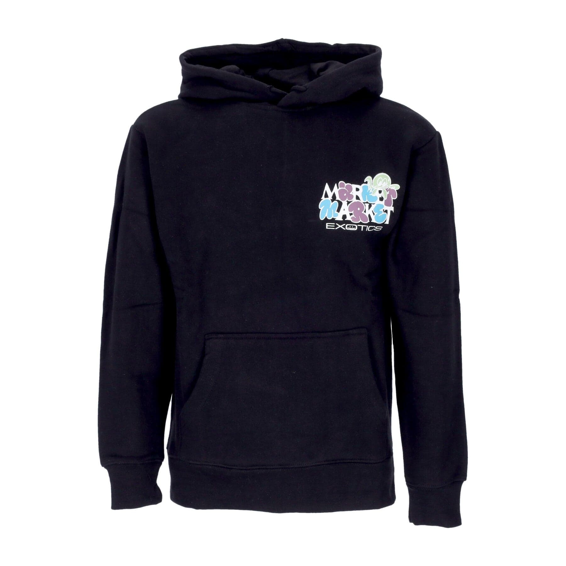 MARKET Felpa Cappuccio Uomo Market Exotic Automobile Hoodie Black - 5