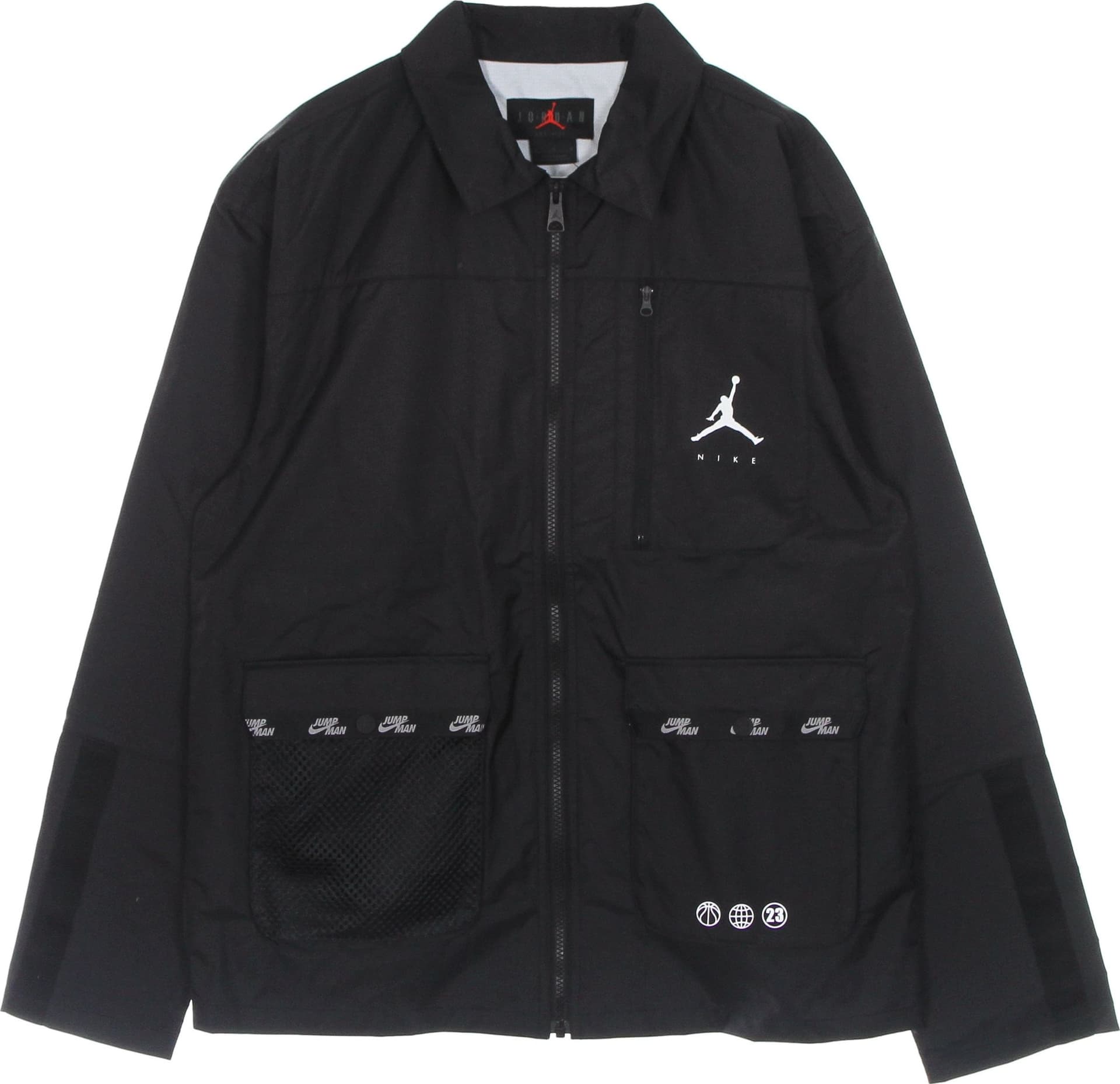 JORDAN Giacca Coach Jacket Uomo Jumpman Statement Jacket Black – XL – nero