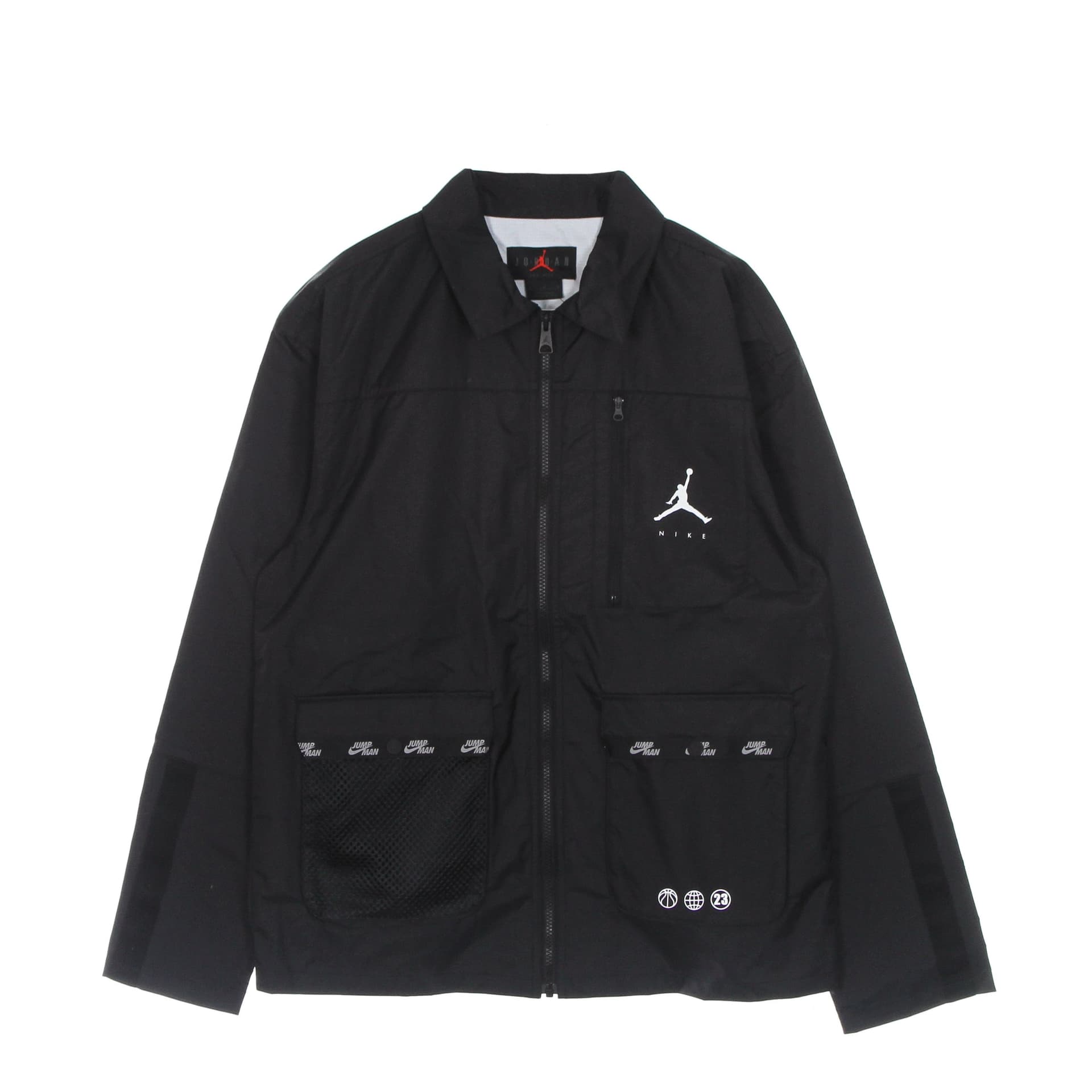 JORDAN Giacca Coach Jacket Uomo Jumpman Statement Jacket Black - 7