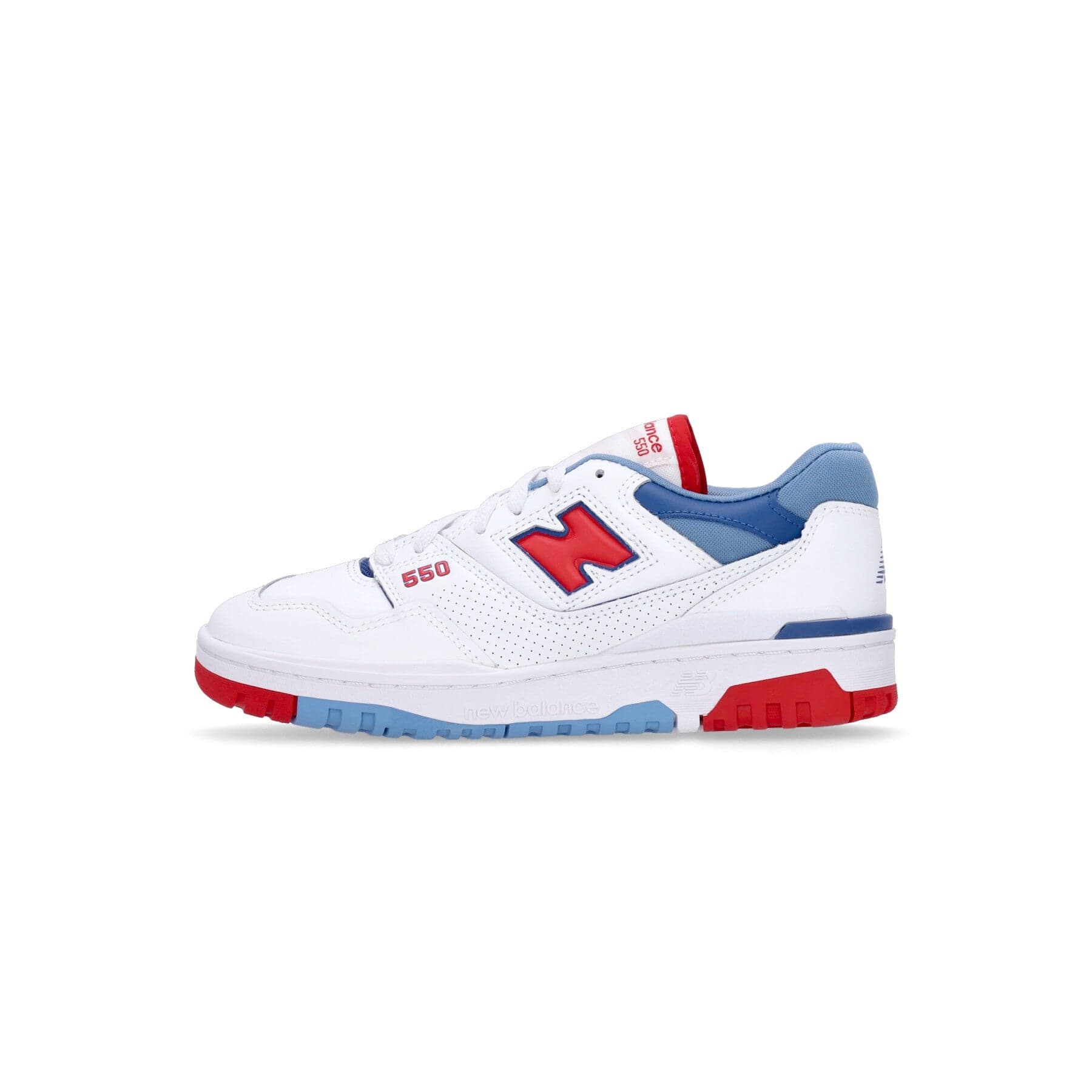 NEW BALANCE Scarpa Bassa Uomo 550 White/red/blue - 8