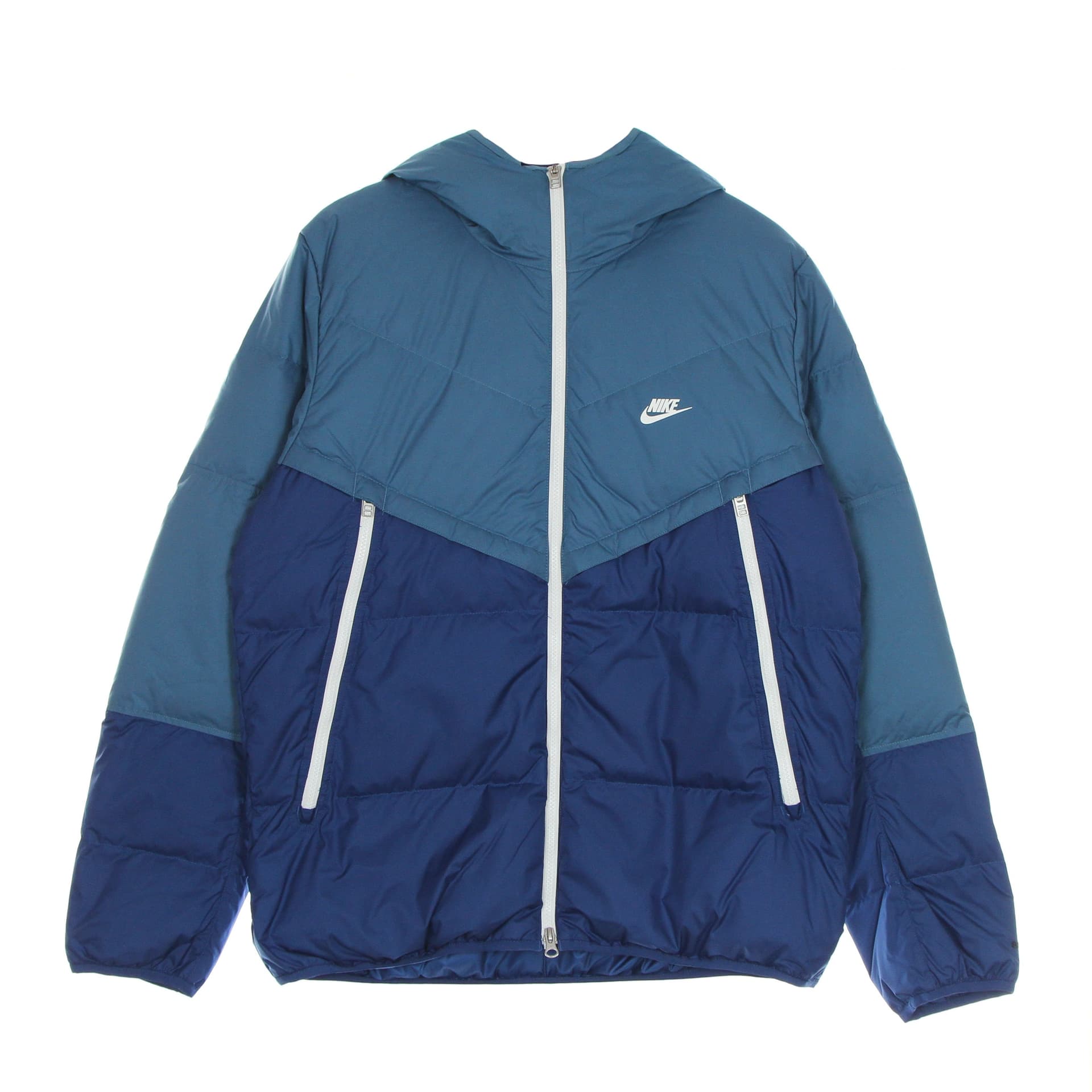 Nike Piumino Uomo Storm Fit Windrunner Hooded Jacket Rift Blue/court Blue/sail/sail - 5