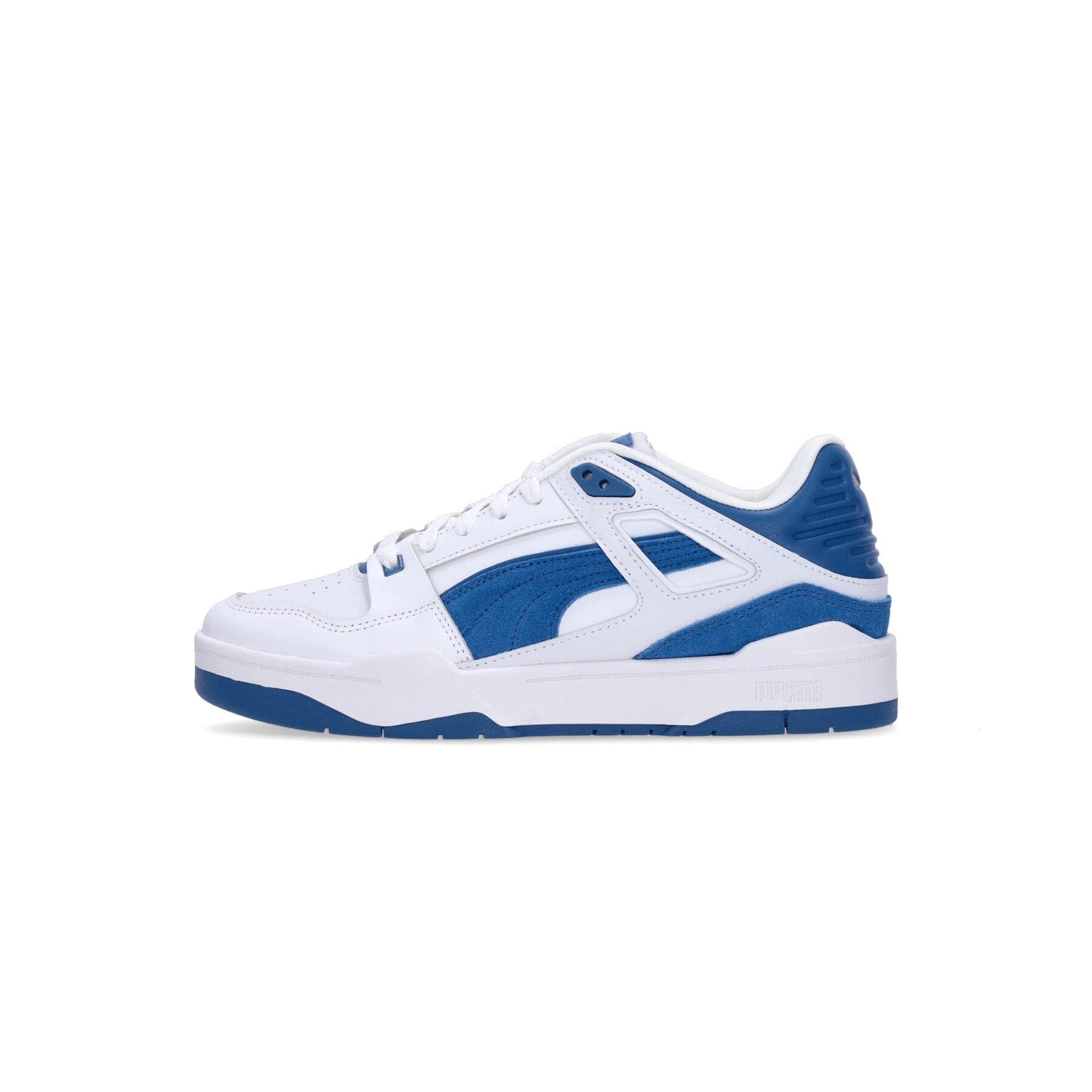 PUMA Scarpa Bassa Uomo Slipstream Invdr Suede Fs White/lake Blue - 10