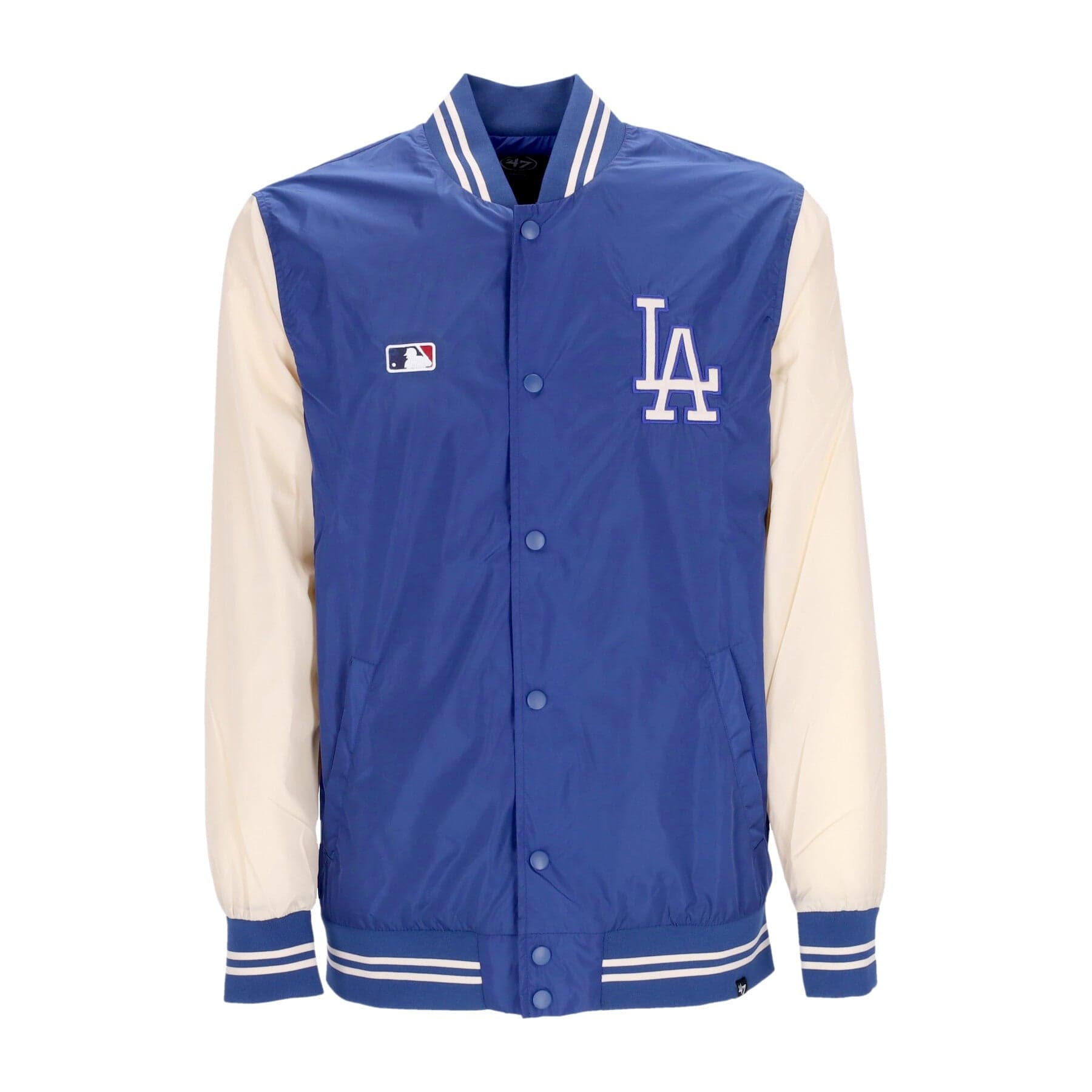47 BRAND Giubbotto Bomber Uomo Mlb Core Drift Losdod Royal - 5