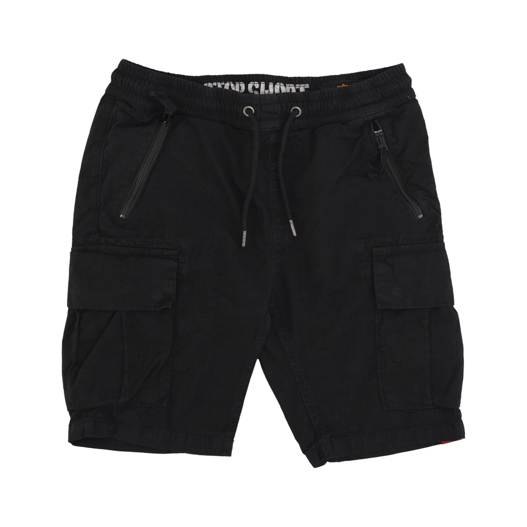 ALPHA INDUSTRIES Pantalone Corto Uomo Ripstop Jogger Short Black - 3