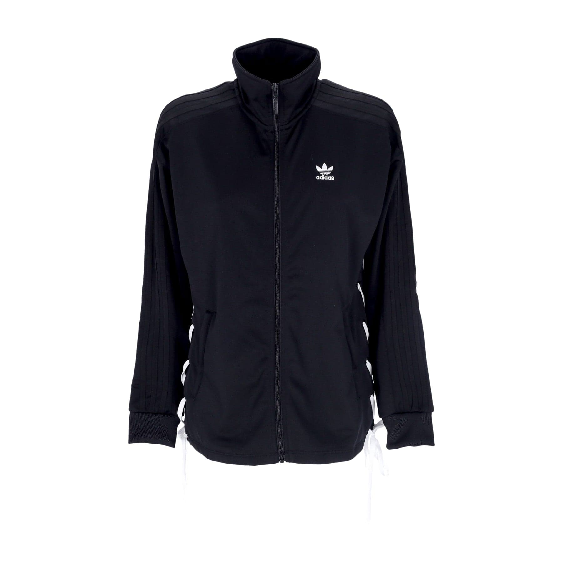 Adidas Giacca Tuta Donna Laced Tracktop Black - 4
