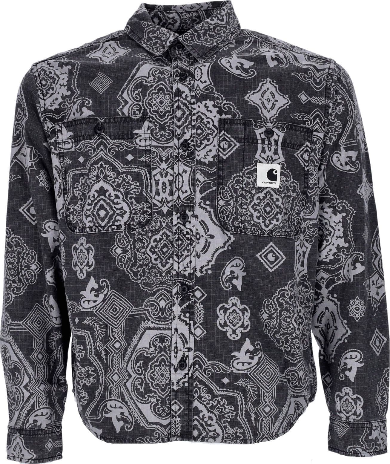 CARHARTT WIP Camicia Manica Lunga Donna L/s Verse Shirt Black Heavy Stone Wash – XS – maglia
