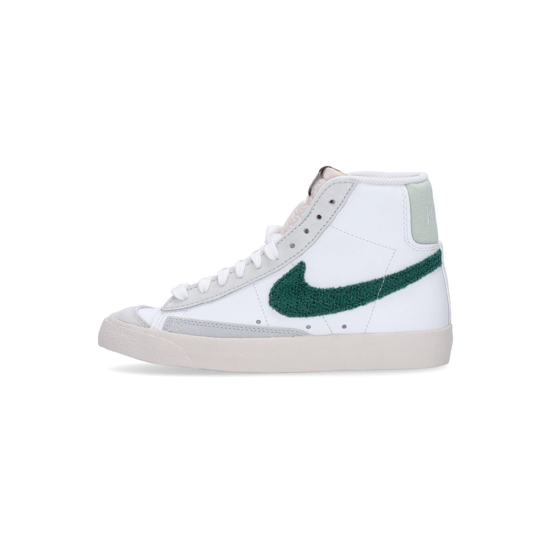 Nike Scarpa Alta Donna Wmns Blazer Mid 77 Vintage Summit White/gorge Green/light Silver - 10
