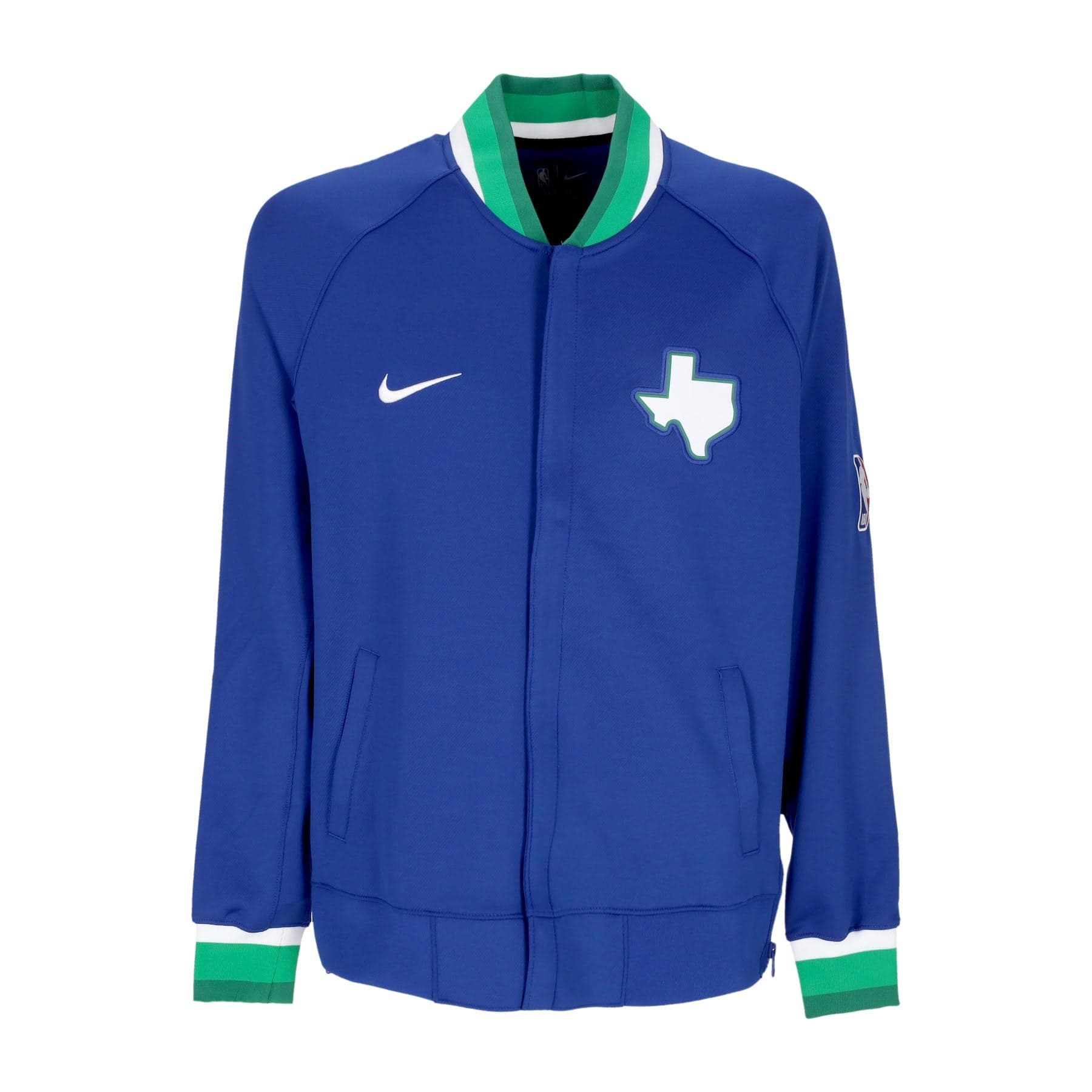 NIKE NBA Felpa Leggera College Uomo Nba City Edition Dri-fit Showtime Full-zip Jacket Dalmav Rush Blue/rush Blue/rush Blue/white - 4