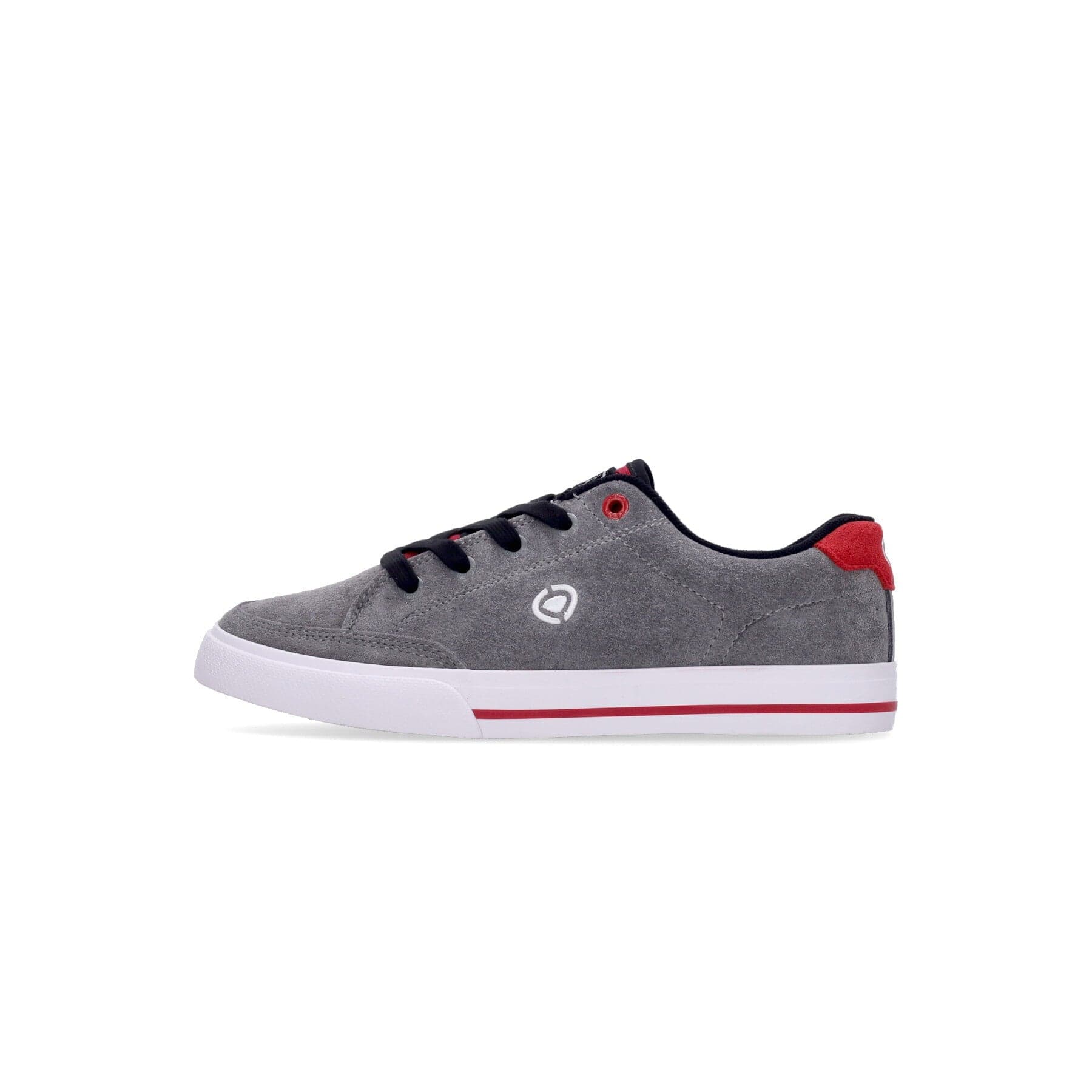 C1RCA Scarpe Skate Uomo Lopez 50 Slim Charcoal Grey/pompeian Red/white - 7