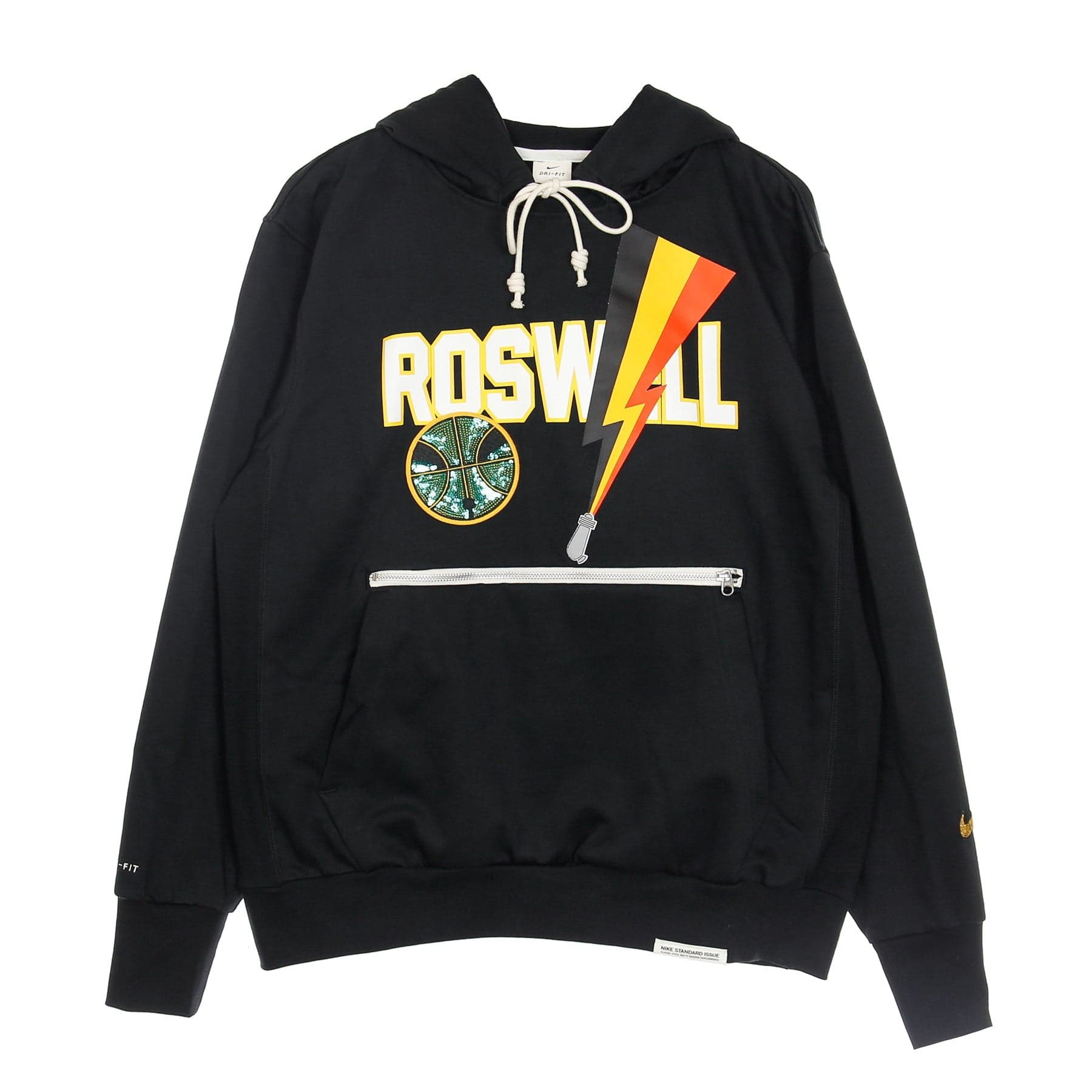 Nike Felpa Cappuccio Uomo Dry Premium Rayguns Roswell Hoodie Black - 5
