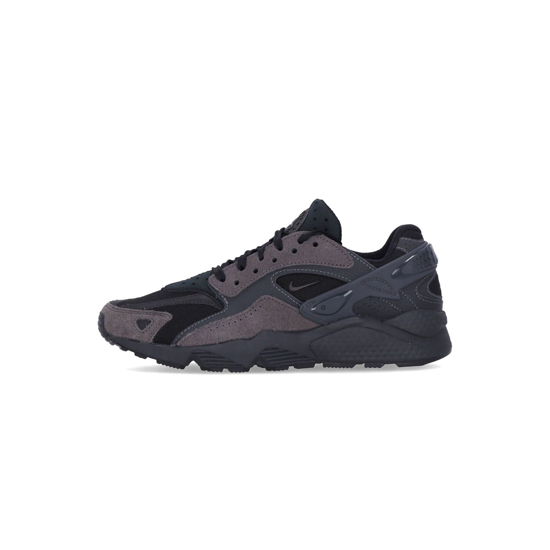Nike Scarpa Bassa Uomo Air Huarache Runner Black/medium Ash/anthracite - 7