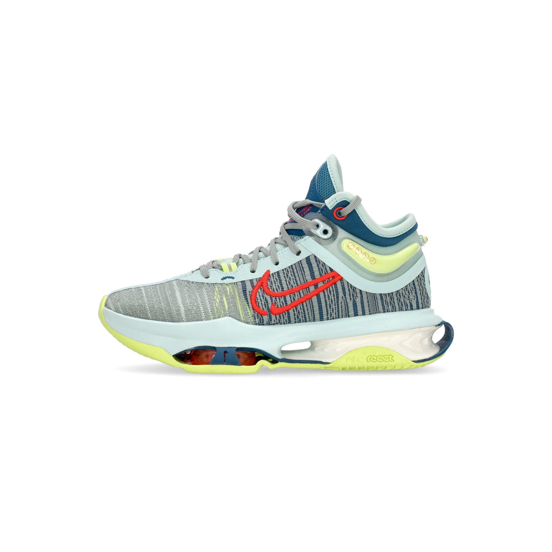NIKE NBA Scarpa Basket Uomo Air Zoom G.t. Jump 2 Mica Green/bright Crimson/jade Ice - 7