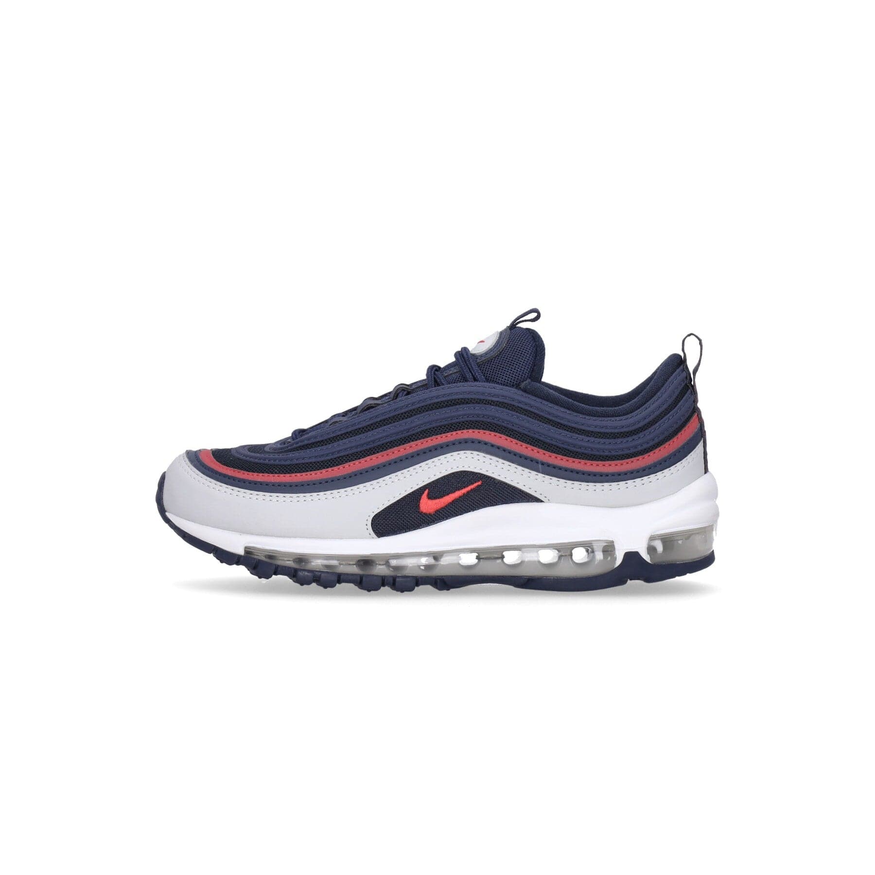 Nike Scarpa Bassa Uomo Air Max 97 Midnight Navy/track Red/obsidian - 7