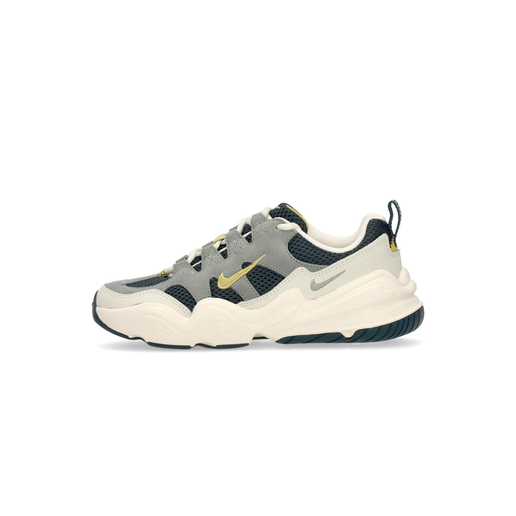 Nike Scarpa Bassa Donna Wmns Tech Hera Deep Jungle/buff Gold/sea Glass – 36,5 – giallo