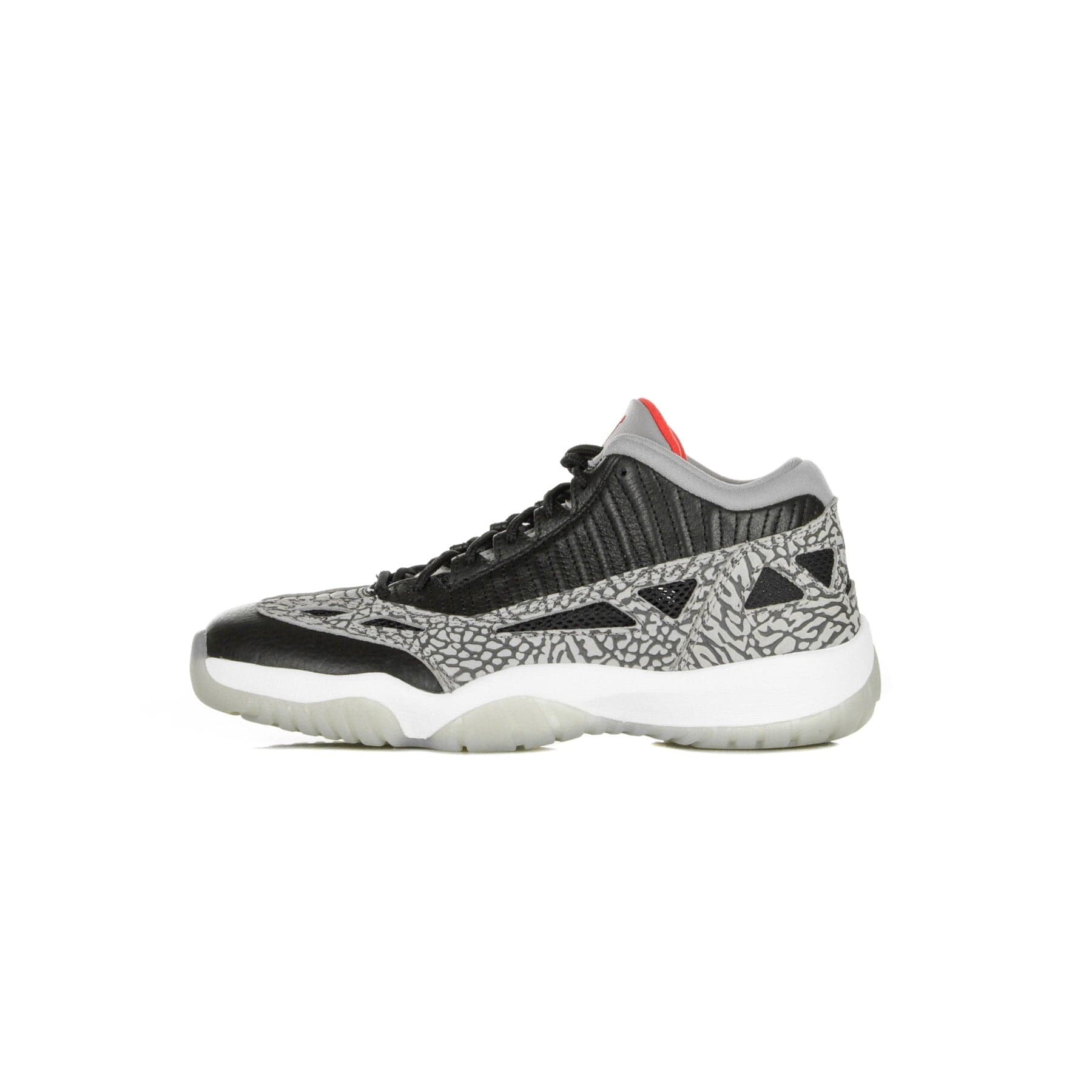 JORDAN RETRO Scarpa Bassa Uomo Air Jordan 11 Retro Low Ie Black/fire Red/cement Grey/white - 9