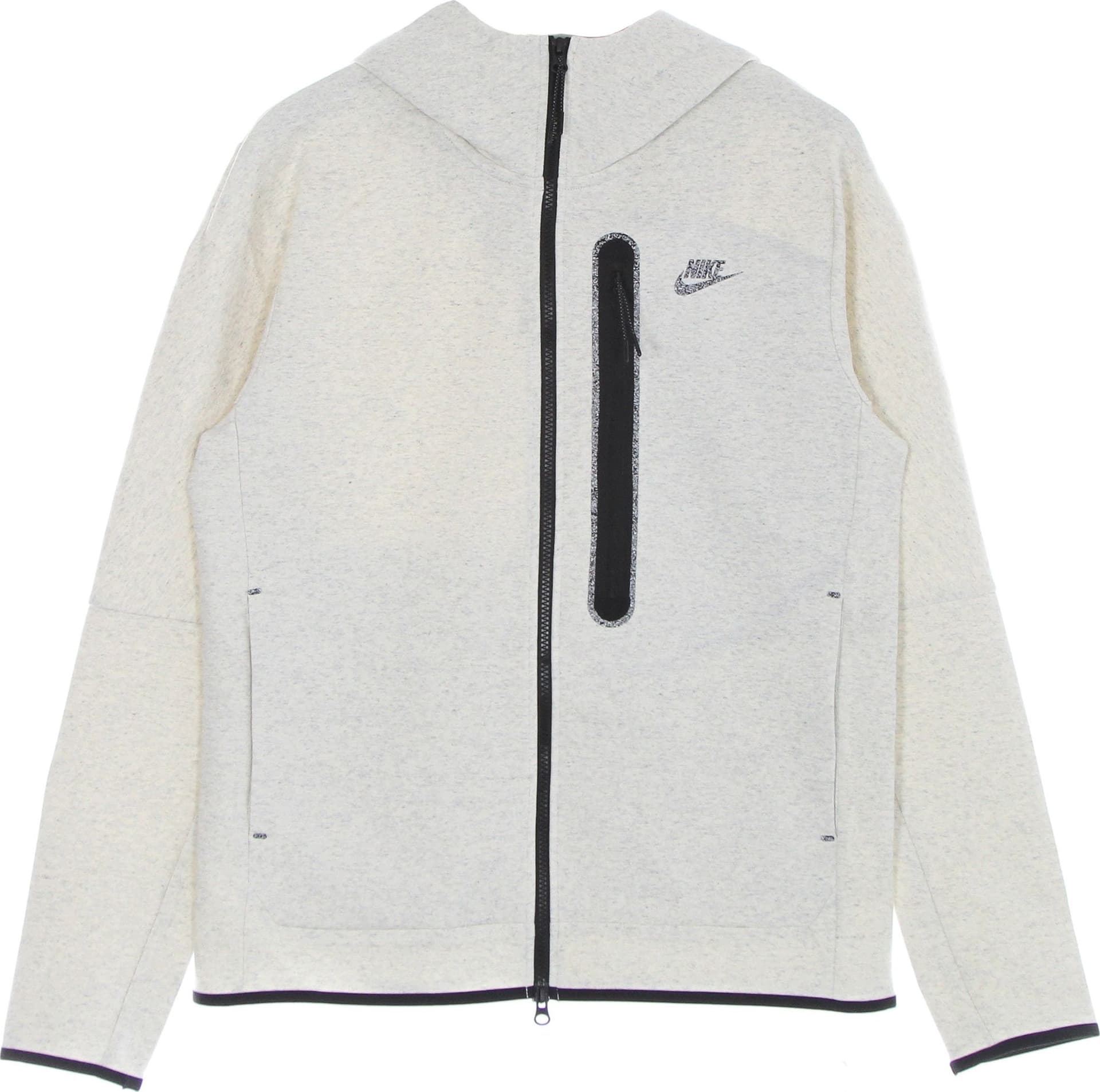 Nike Felpa Leggera Cappuccio Zip Uomo Tech Fleece Full Zip Hoodie Revival White/htr – XL – giacca