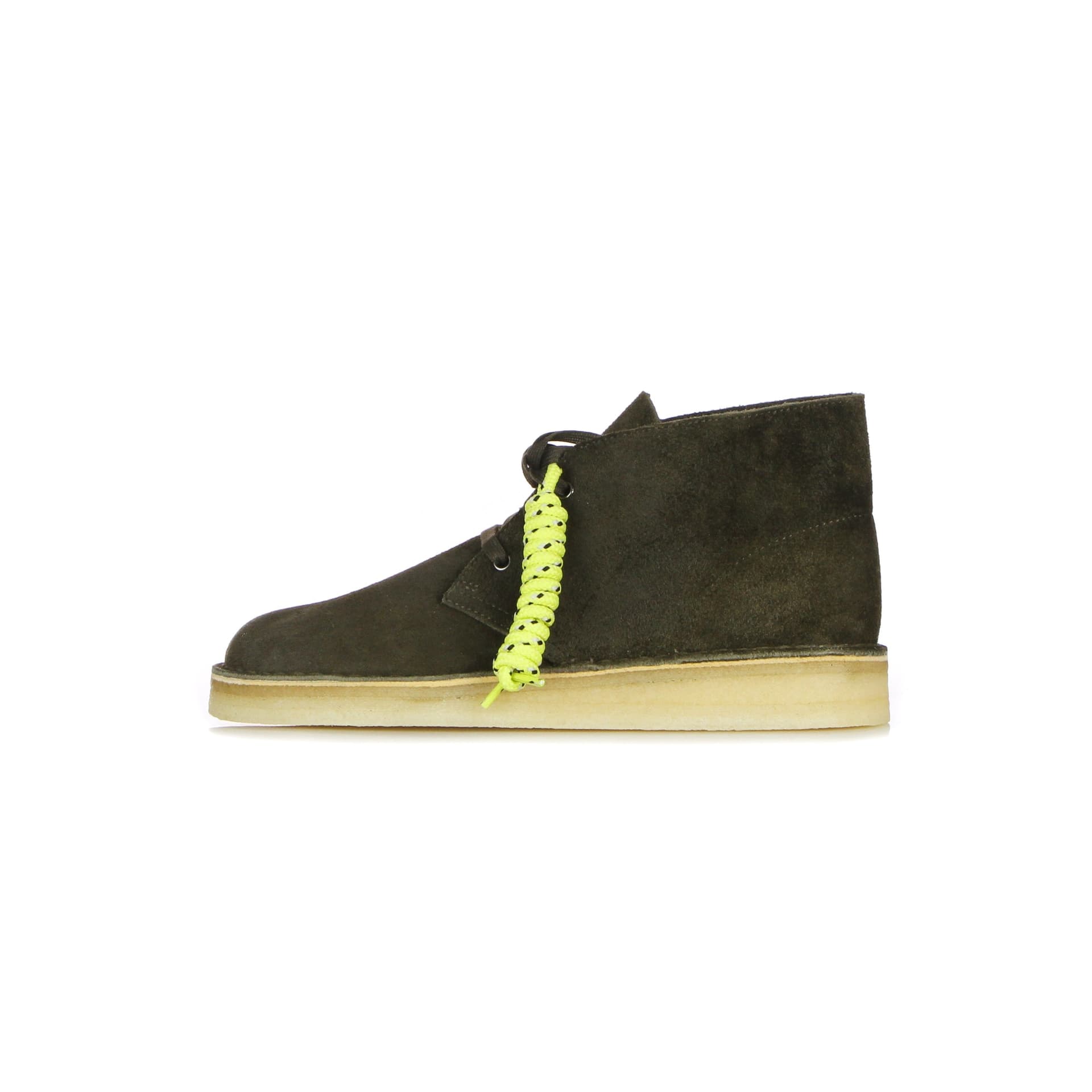 CLARKS Scarpa Lifestyle Uomo Desert Coal Olive Suede - 14
