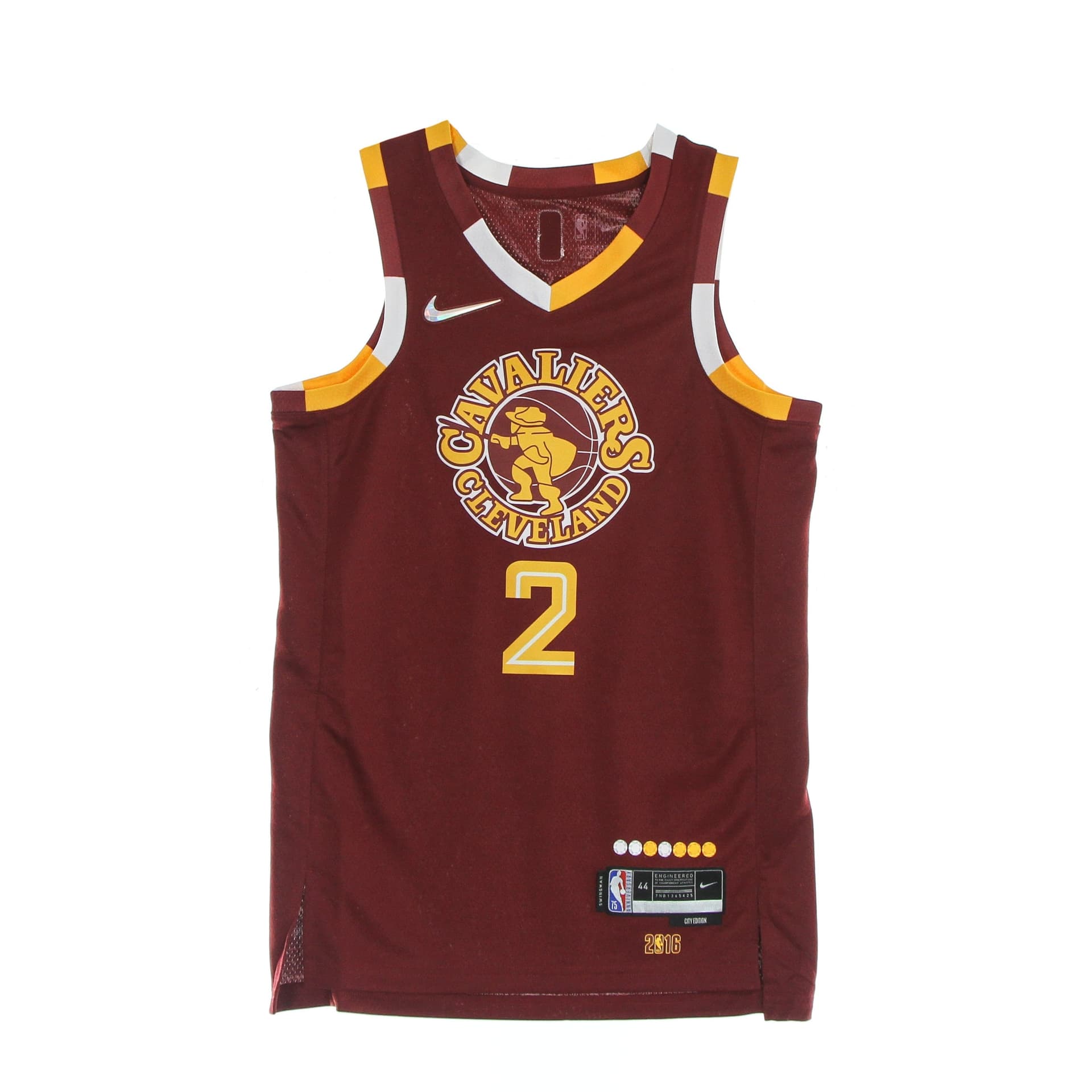 NIKE NBA Canotta Basket Uomo Nba Dri Fit Swingman Jersey City Edition No 2 Collin Sexton Clecav Team Red - 7
