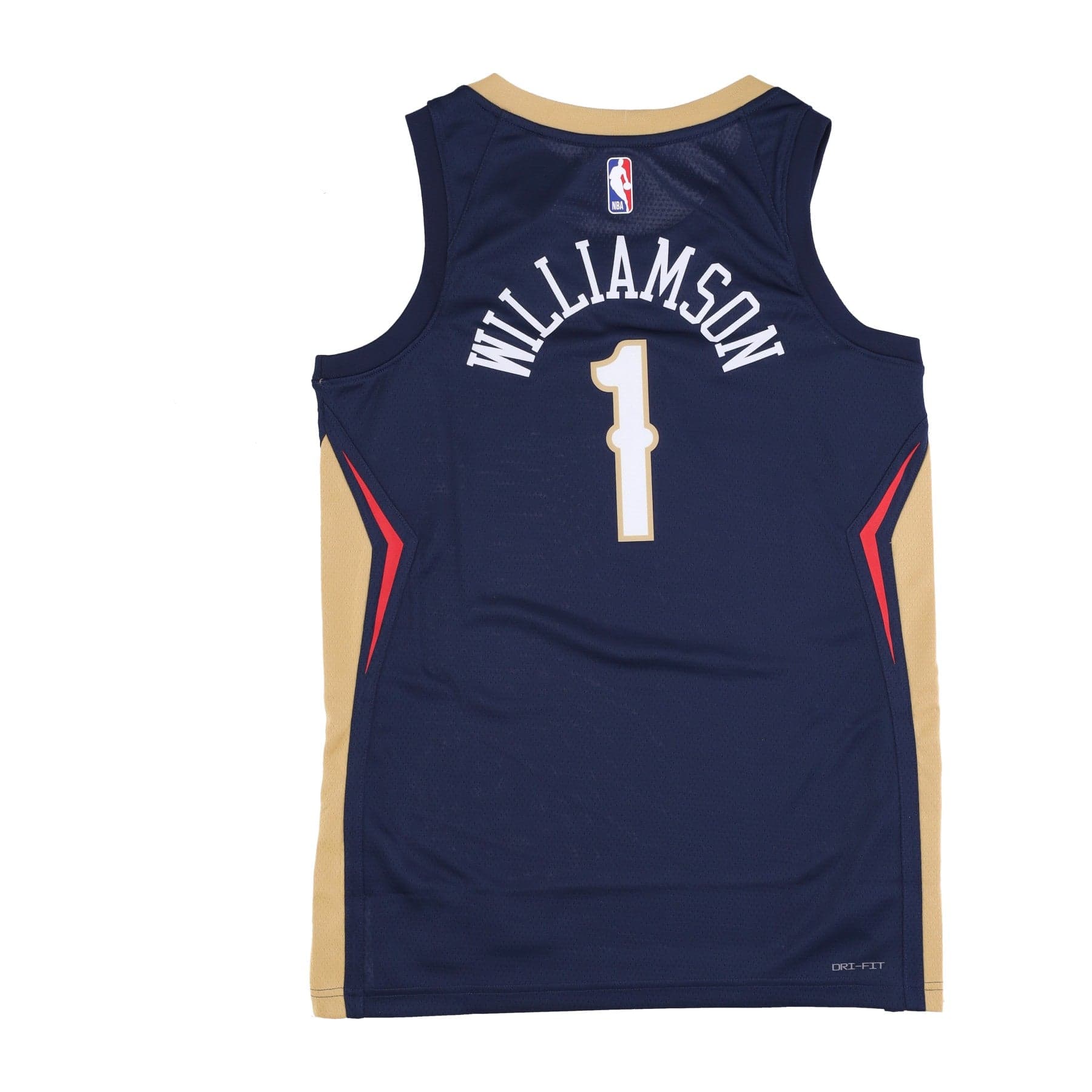 NIKE NBA Canotta Basket Uomo Nba Dri-fit Swingman Jersey Icn 22 No 1 Zion Williamson Neopel College Navy - 4