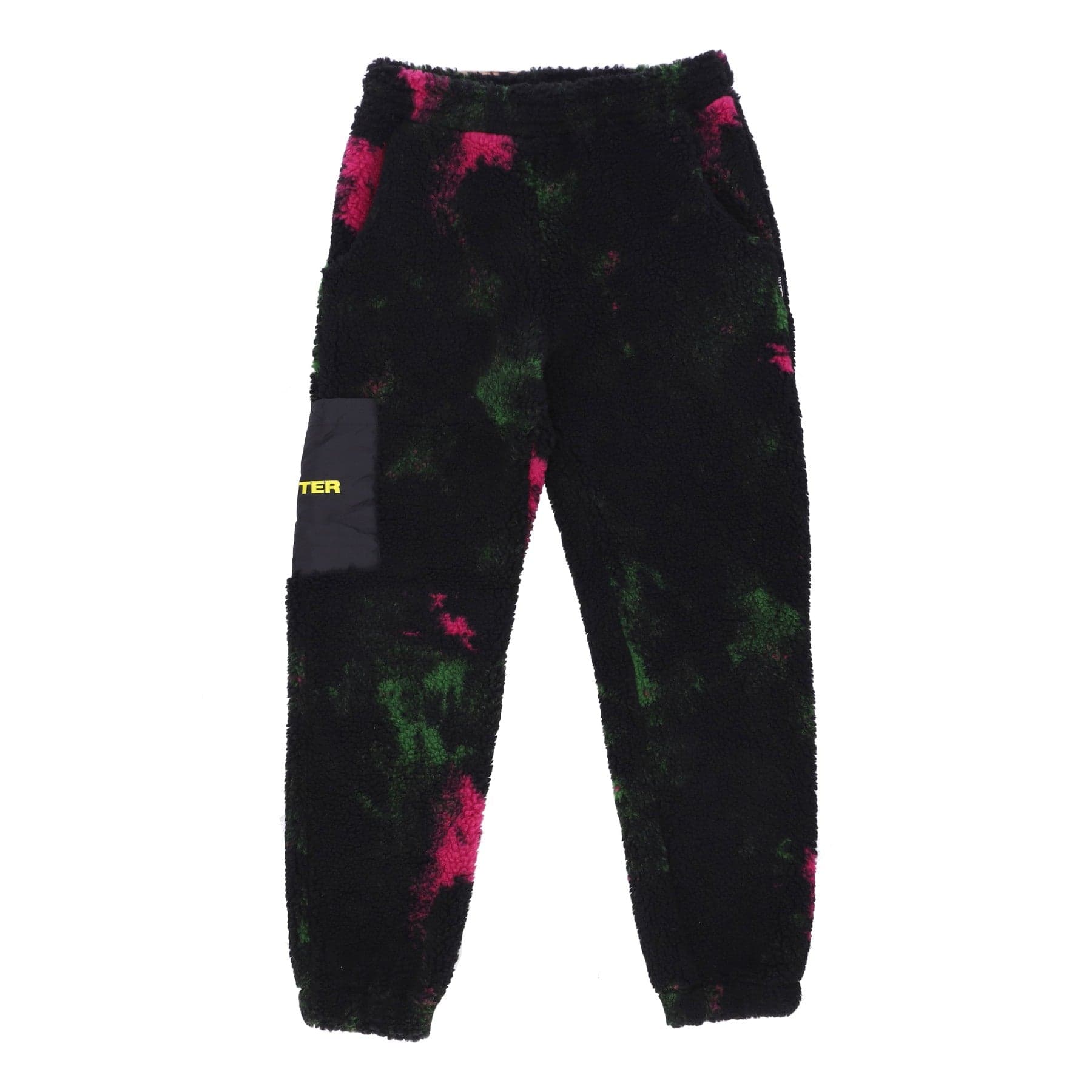 IUTER Orsetto Uomo Tie Dye Fur Pant Black - 4