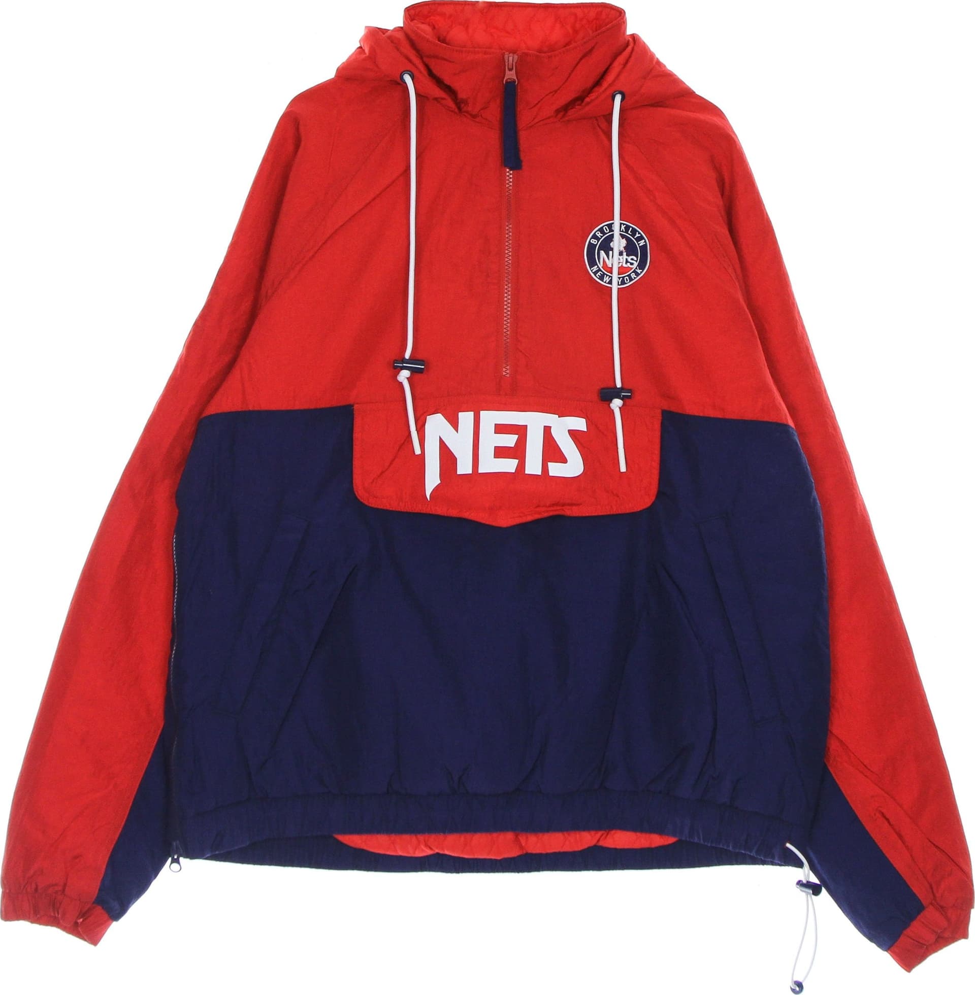 NIKE NBA Giaccone Infilabile Uomo Nba Courtside Premium Jacket Bronet University Red/blue Void/white – giacca