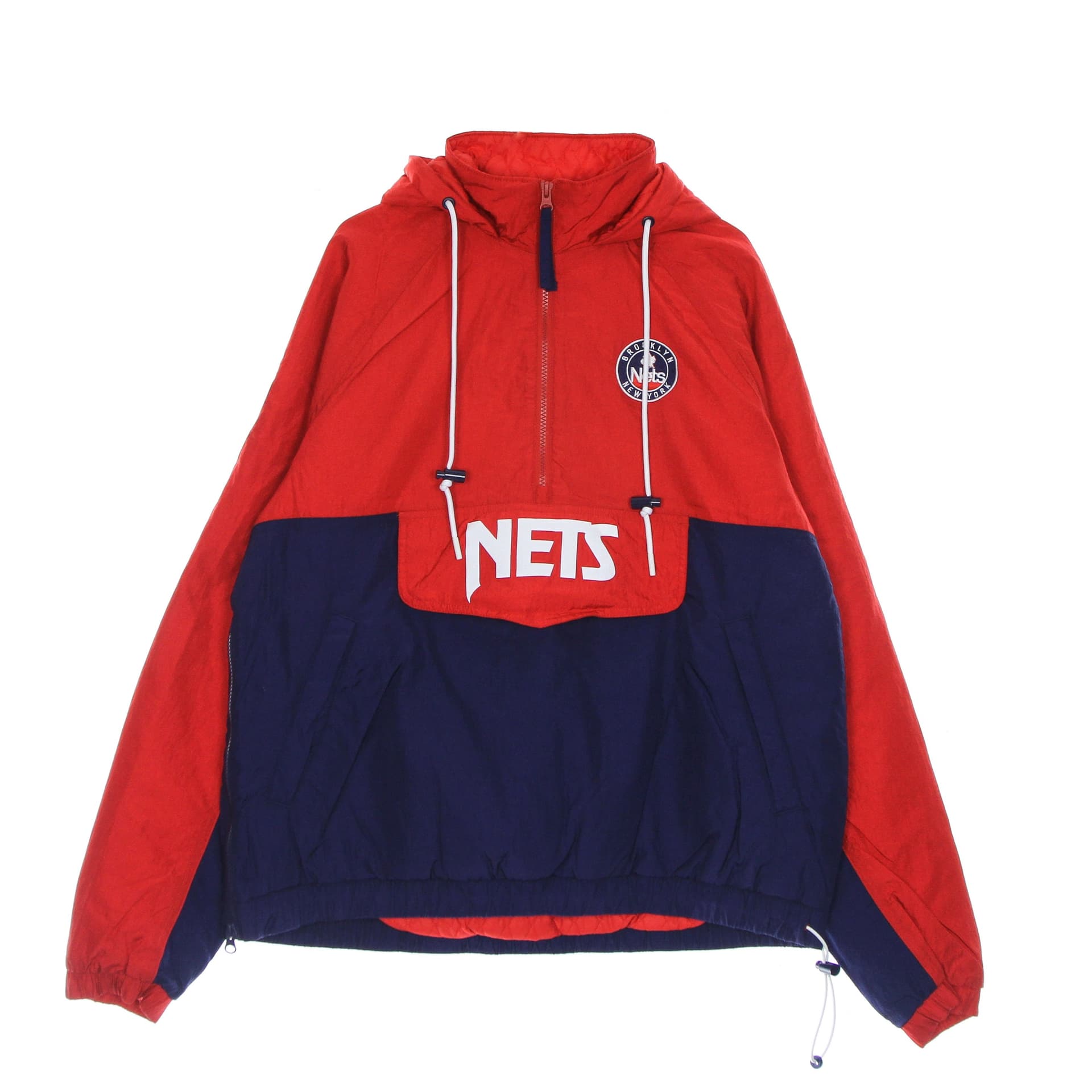 NIKE NBA Giaccone Infilabile Uomo Nba Courtside Premium Jacket Bronet University Red/blue Void/white - 5