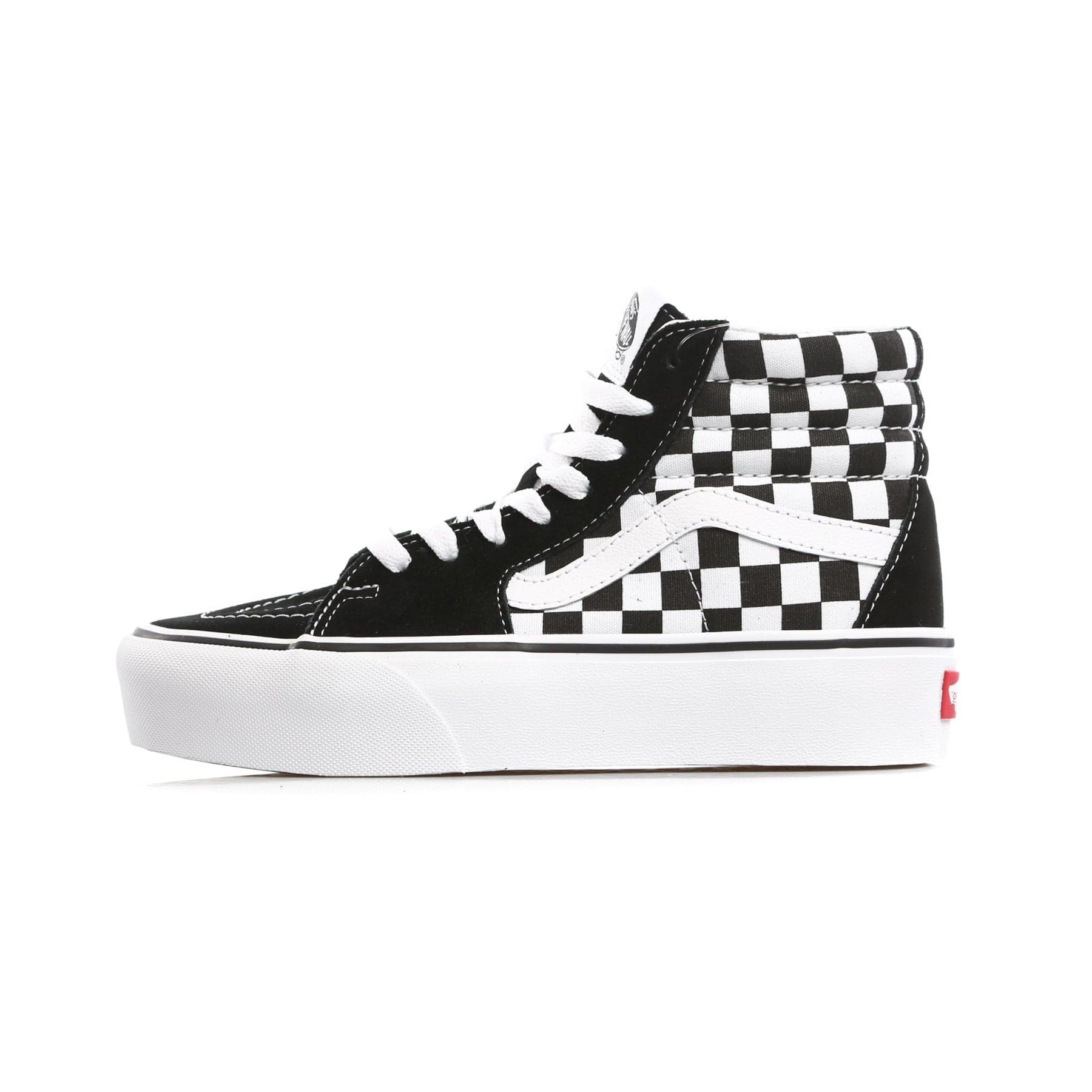 VANS Scarpa Alta Donna Sk8-hi Platform 2 Checkerboard/true White - 11