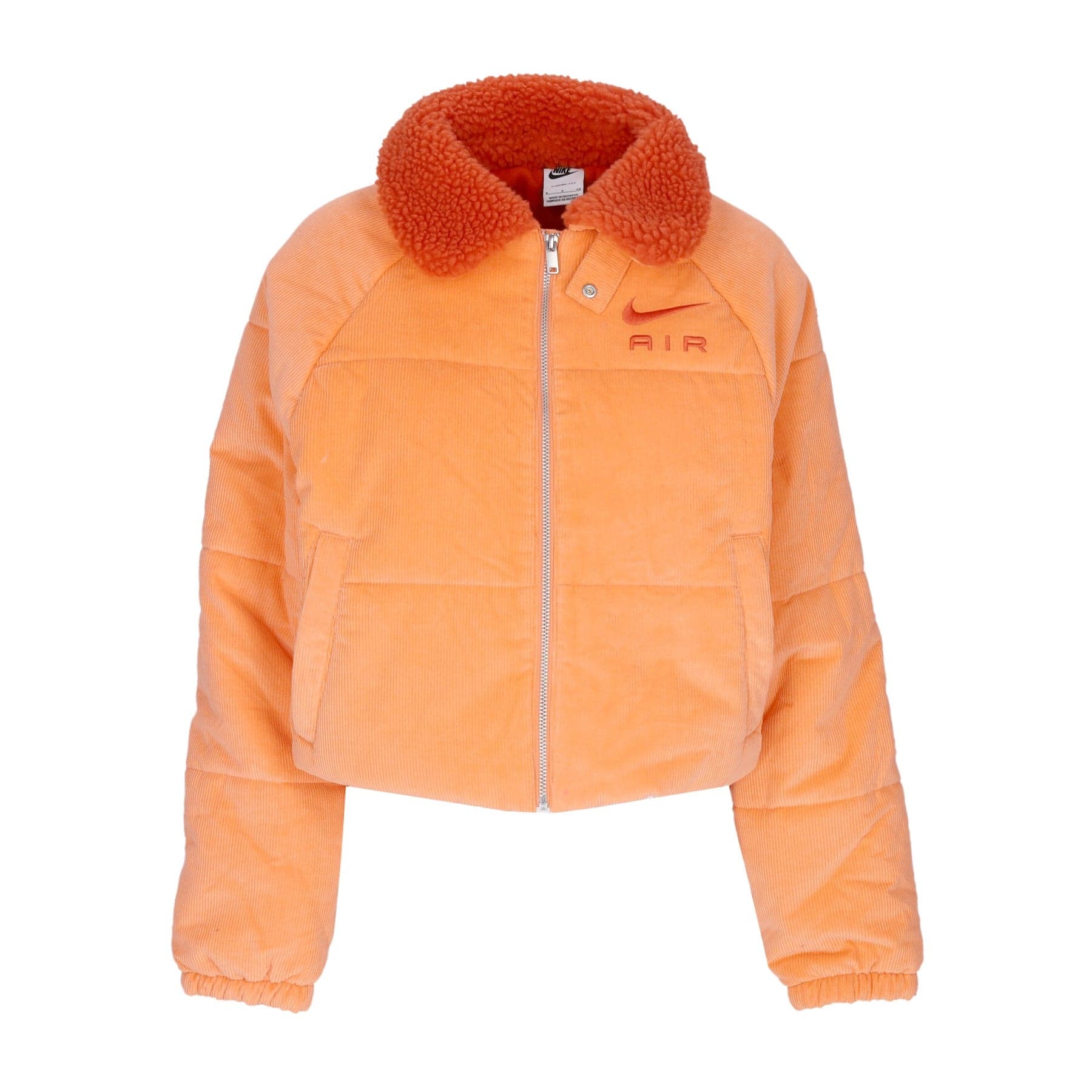 Nike Giubbotto Corto Donna Sportswear Air Therma-fit Corduroy Winter Jacket Orange Trance/mantra Orange - 5