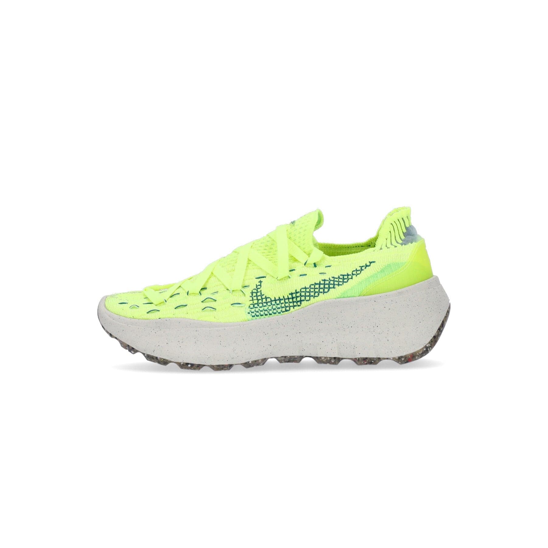 Nike Scarpa Bassa Uomo Space Hippie 04 Lt Lemon Twist/geode Teal/volt - 9