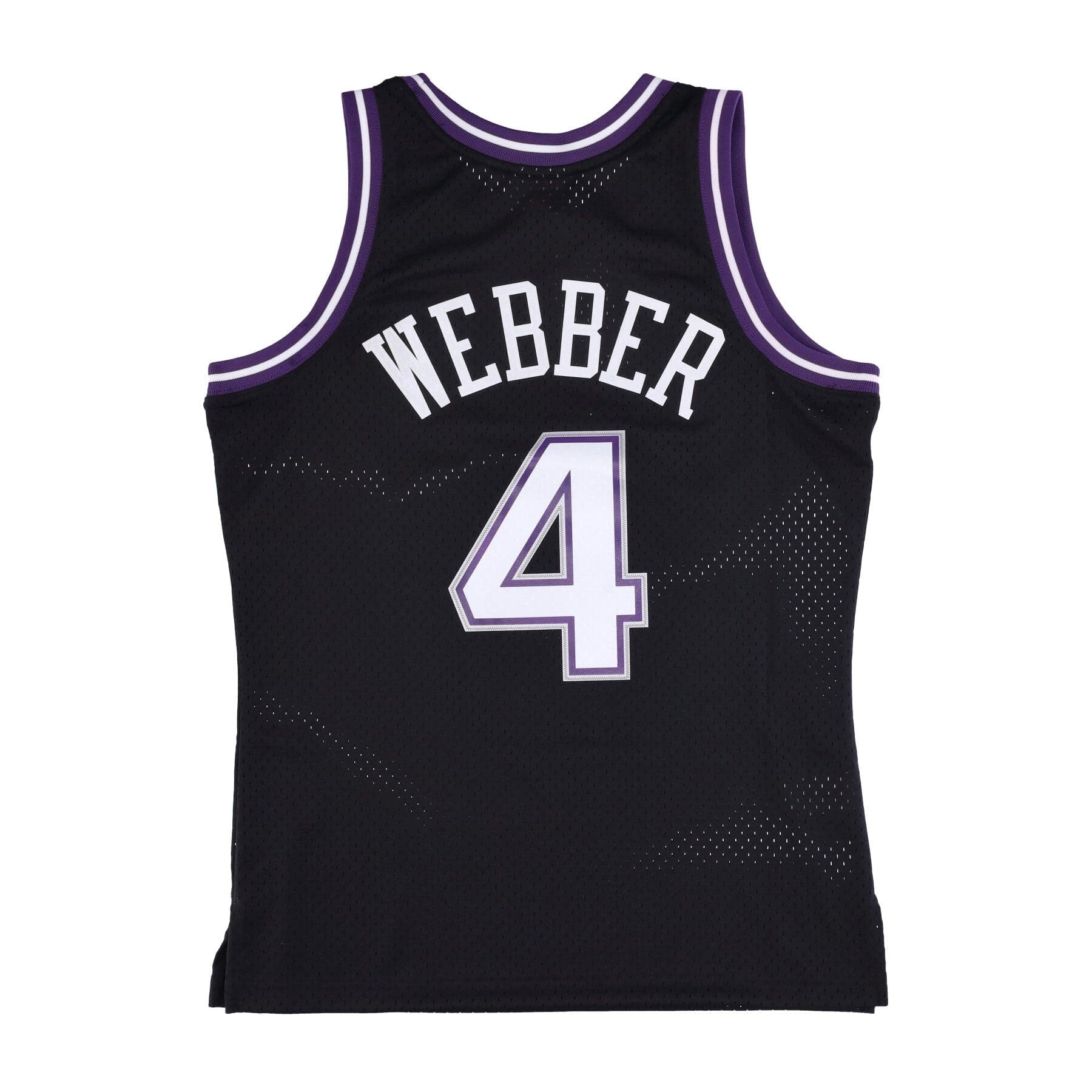 MITCHELL &amp; NESS Canotta Basket Uomo Nba Swingman Jersey Hardwood Classics No 4 Chris Webber 2000-01 Sackin Original Team Colors - 4