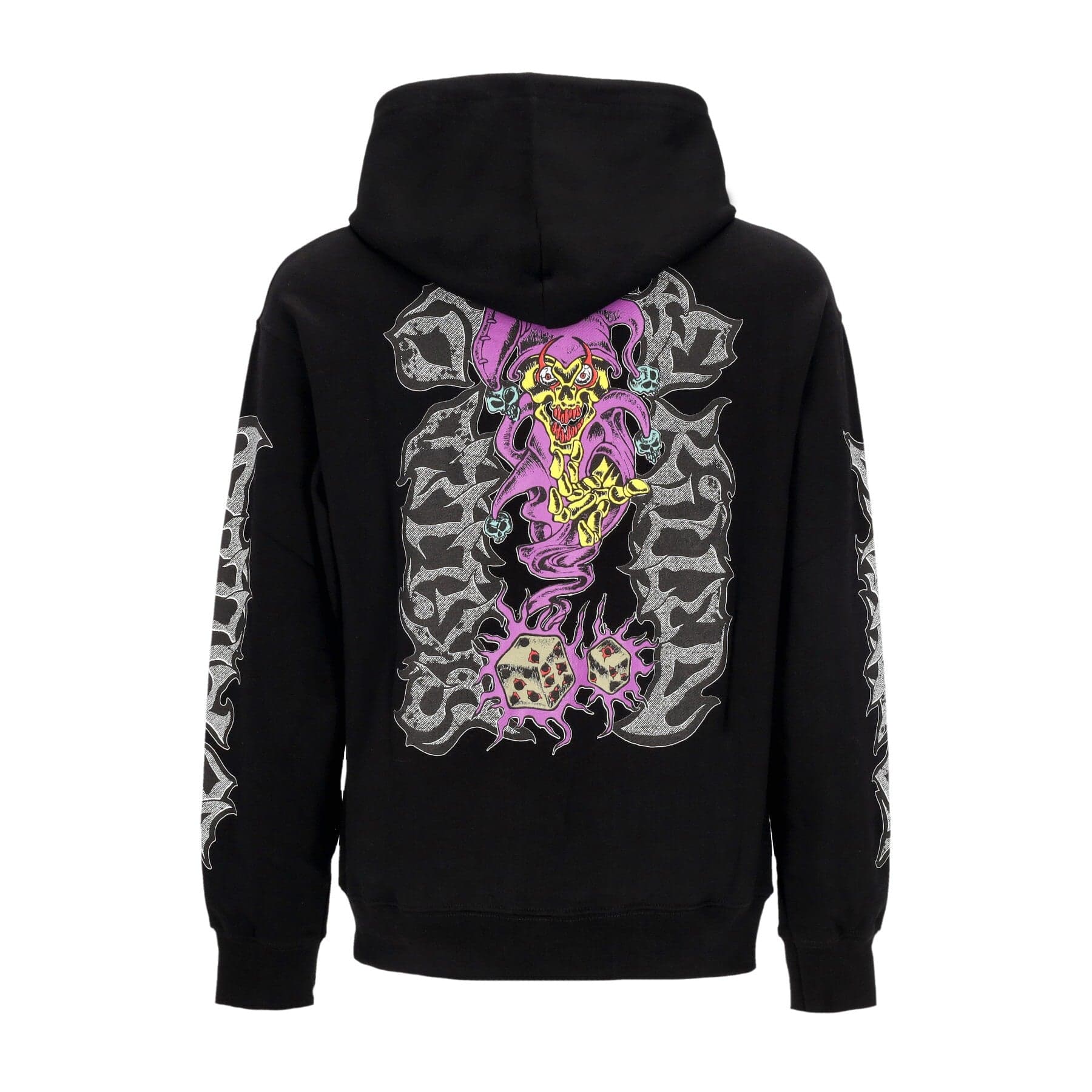 PROPAGANDA Felpa Leggera Cappuccio Uomo Joker Hoodie Black – XL – giacca