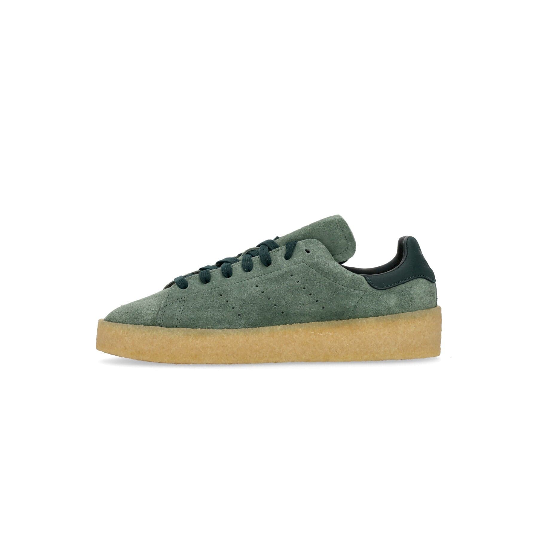 Adidas Scarpa Bassa Uomo Stan Smith Crepe Green Oxide/shadow Green/crepe Colour - 7