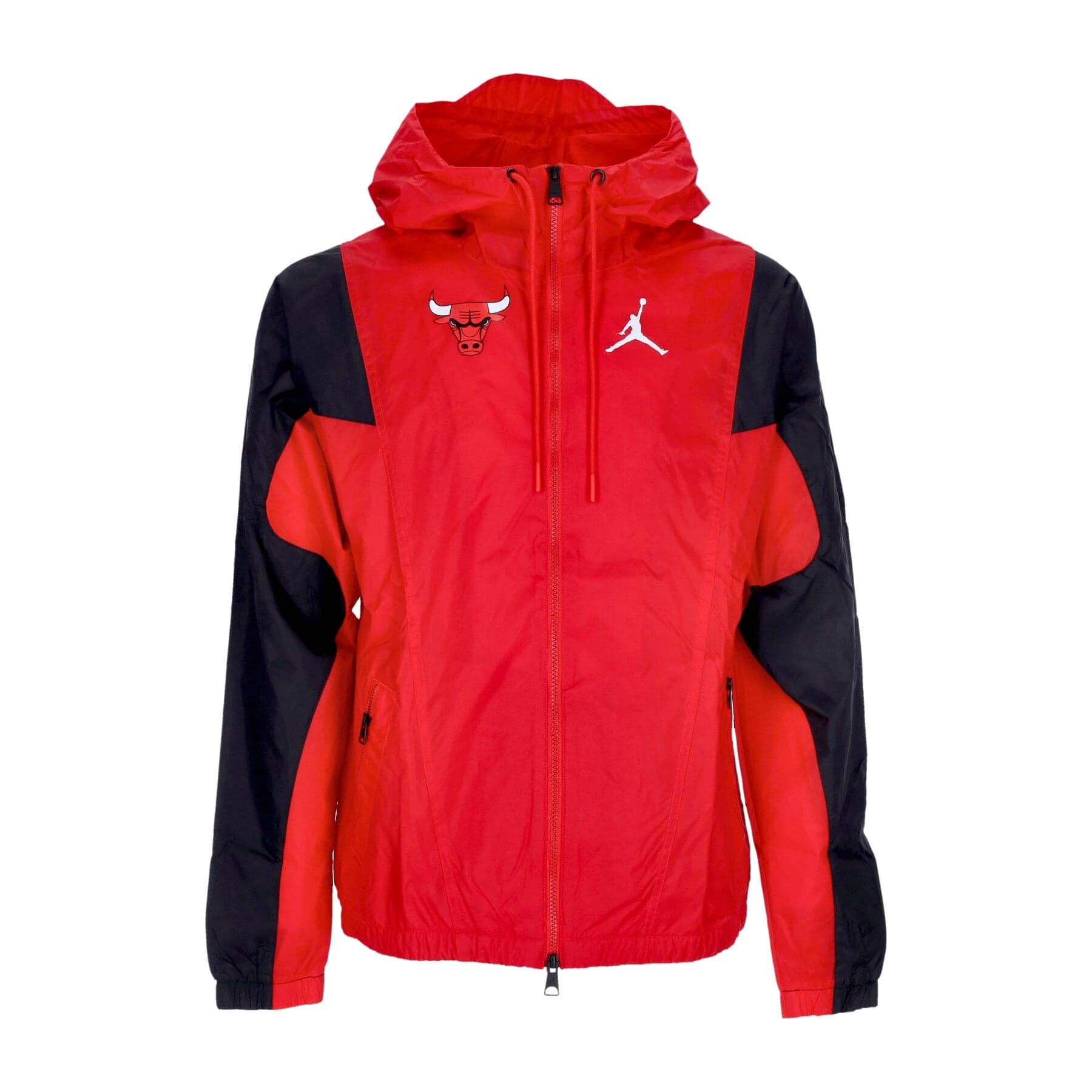 JORDAN NBA Giacca a Vento Uomo Nba Courtside Statement Jacket Chibul University Red/black - 3