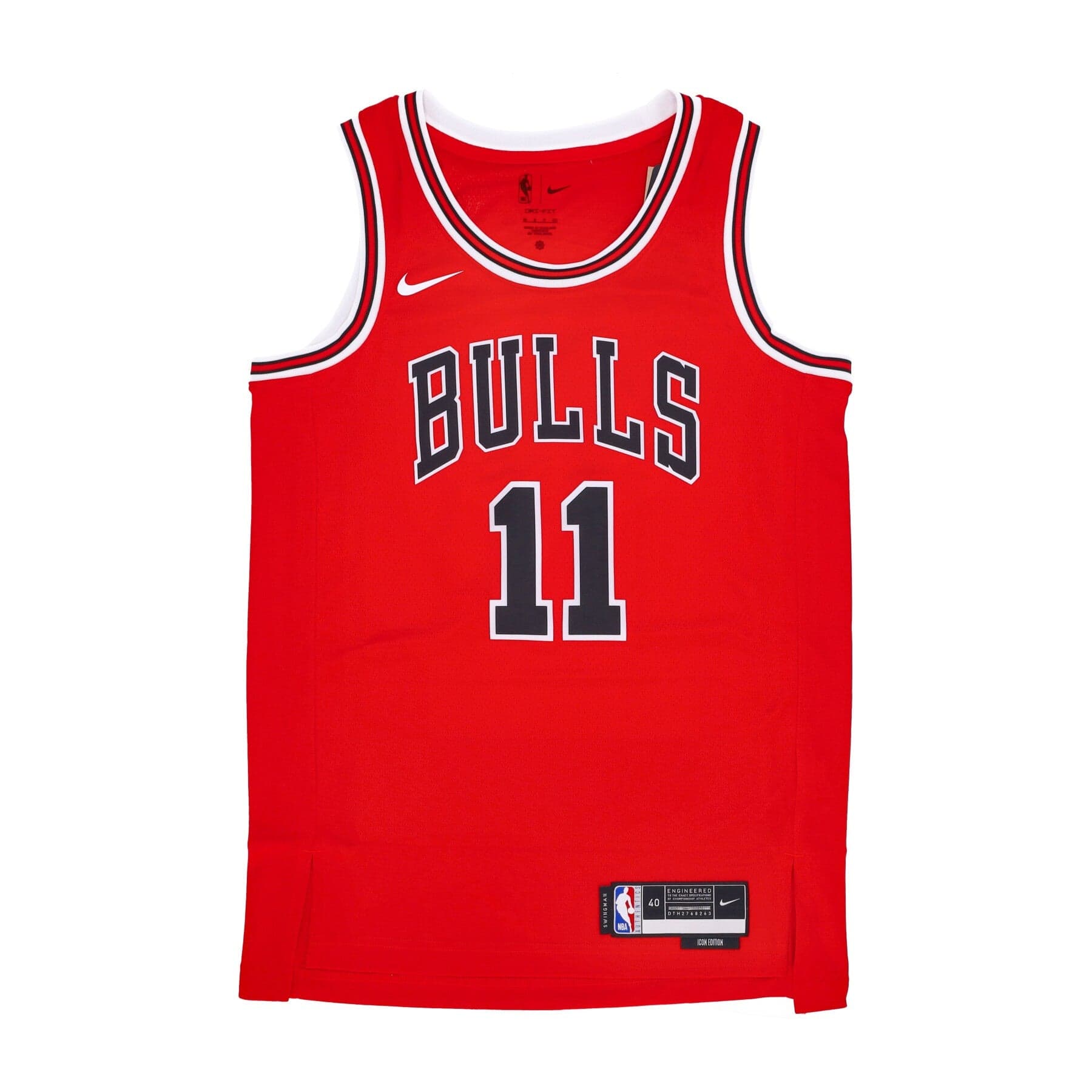 NIKE NBA Canotta Basket Uomo Nba Icon Edition 22 Dri-fit Swingman Jersey No 11 Demar Derozan Chibul University Red - 3