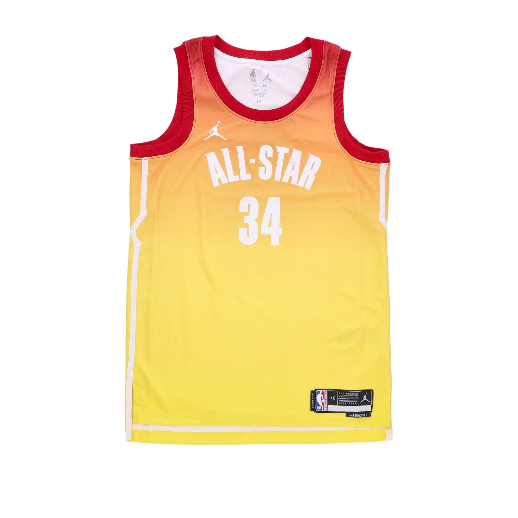 NIKE NBA Canotta Uomo Nba Dri-fit Swingman Jersey No 34 Giannis Antetokounmpo All Star Game 23 Carmine - 4