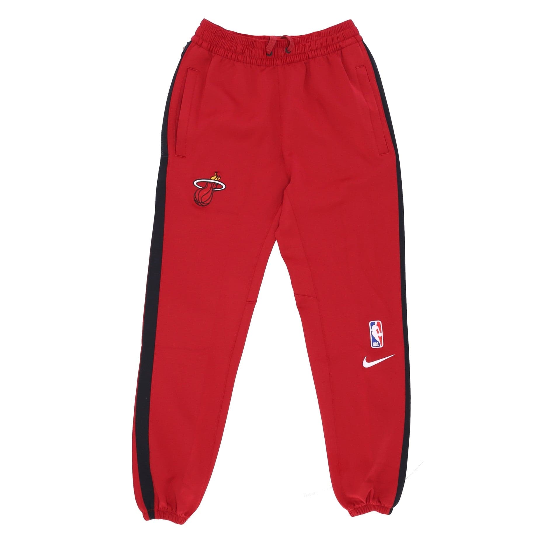 NIKE NBA Pantalone Tuta Uomo Nba Dri-fit Showtime Pant Miahea Tough Red/black/white - 4