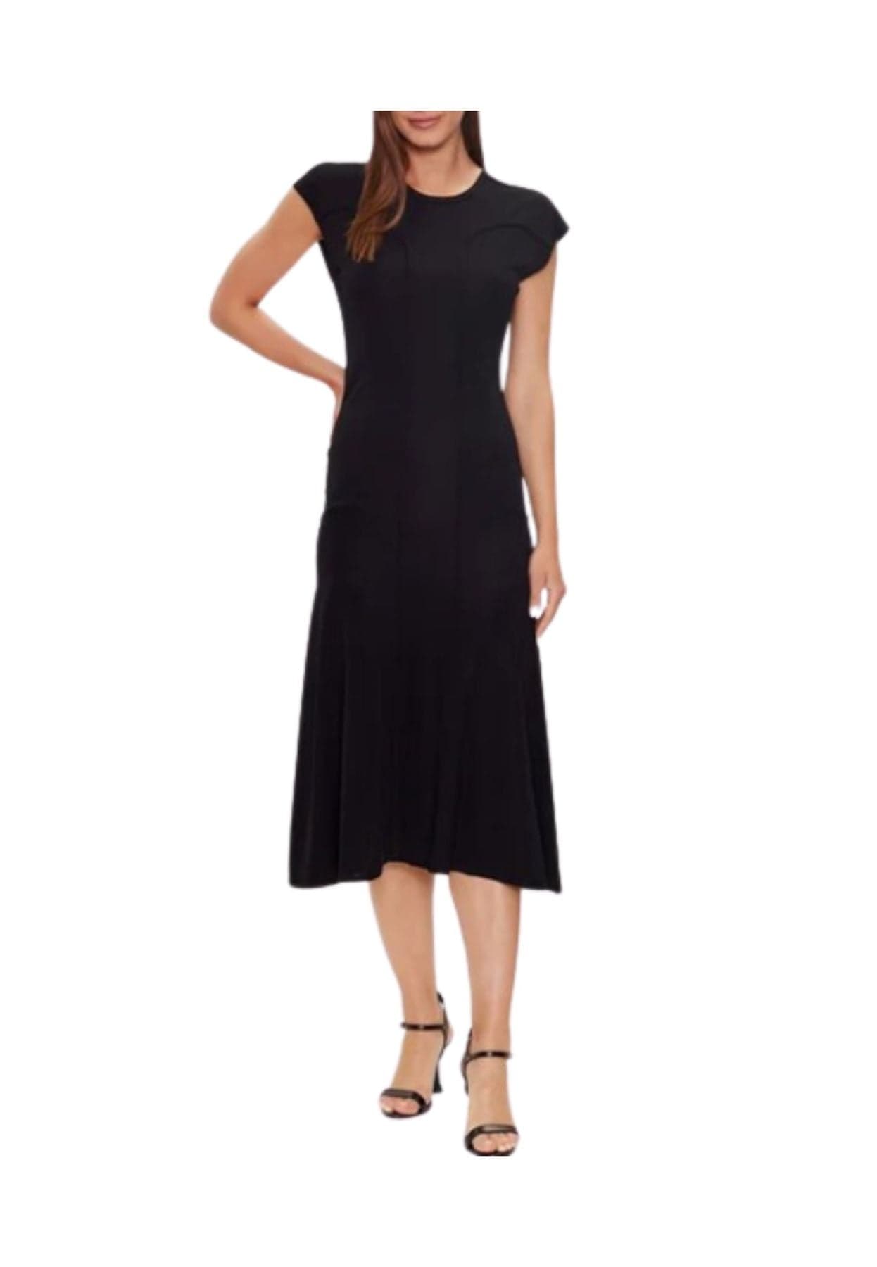 calvin klein  VESTITO FLUID JERSEY FIT  E F - 4