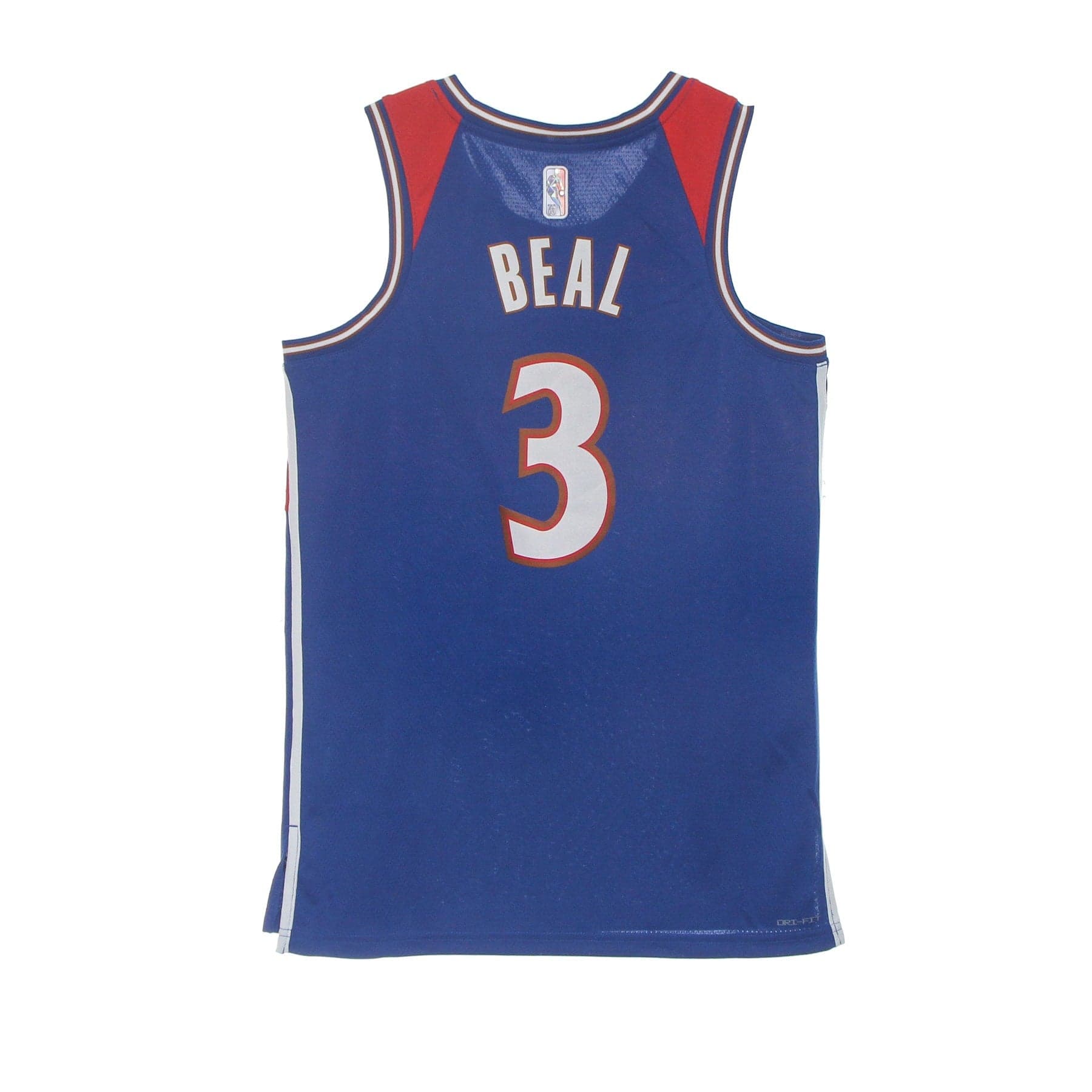 NIKE NBA Canotta Basket Uomo Nba Dri Fit Swingman Jersey City Edition 21 No 3 Bradley Beal Waswiz Team Royal/university Red - 5
