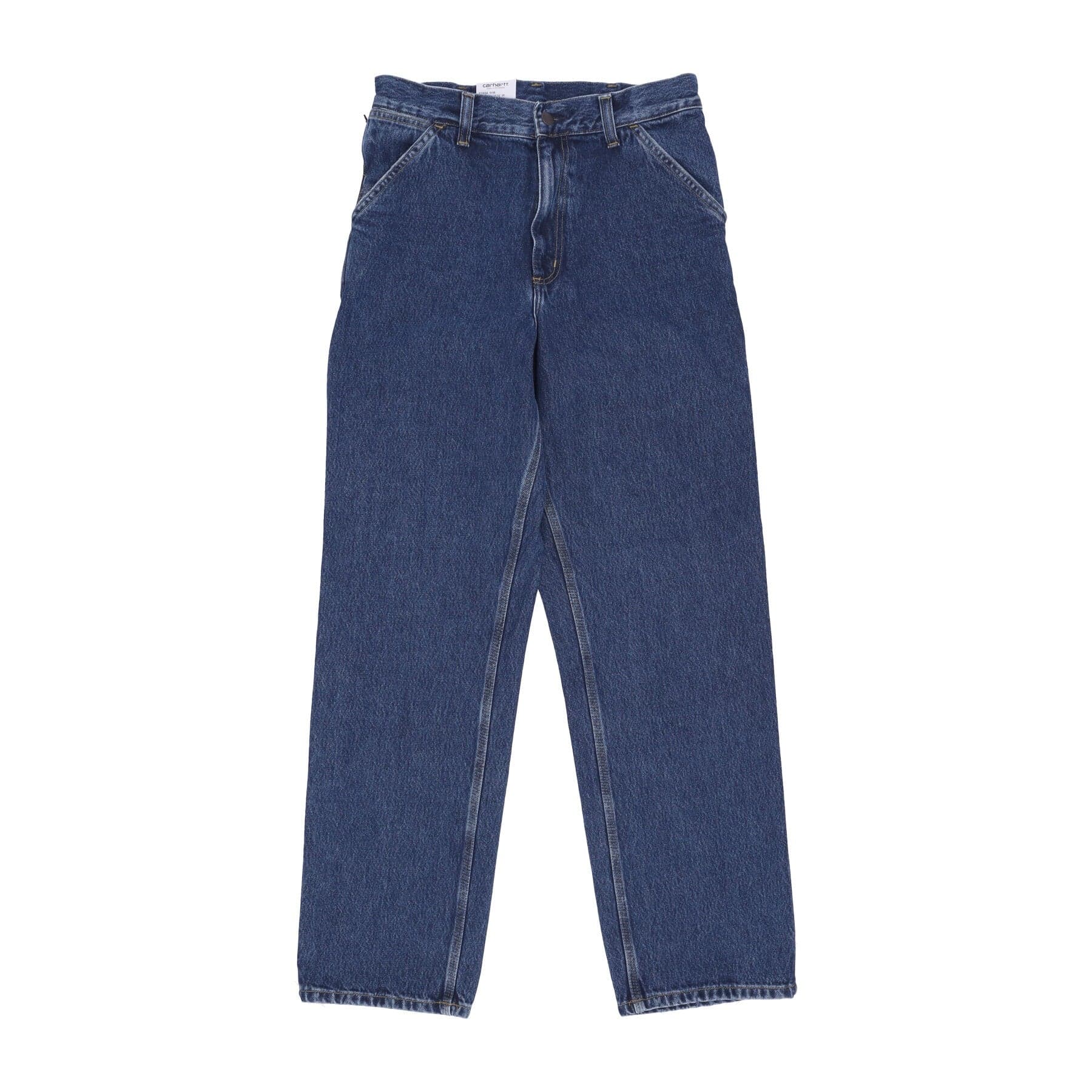CARHARTT WIP Jeans Uomo Single Knee Pant Blue Stone Washed - 3