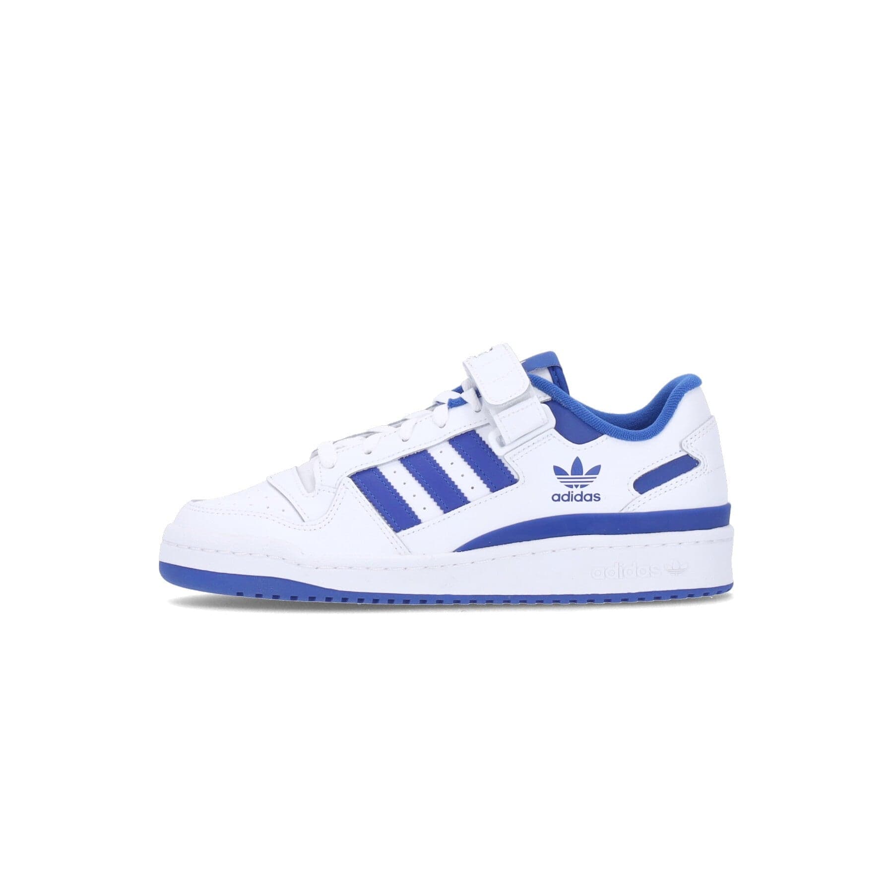 Adidas Scarpa Bassa Uomo Forum Low Cloud White/cloud White/royal Blue - 9