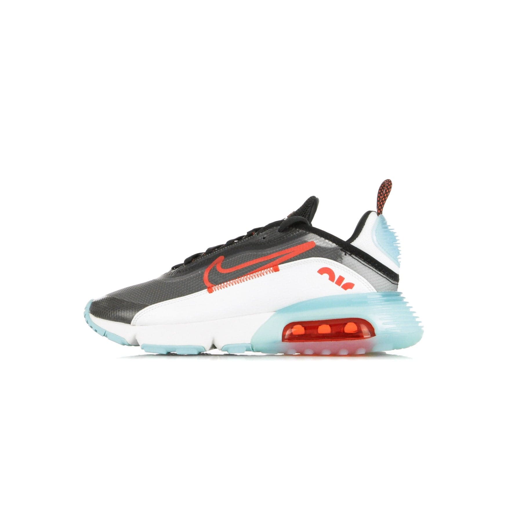 Nike Scarpa Bassa Donna W Air Max 2090 Black/chile Red/bleached Aqua - 12
