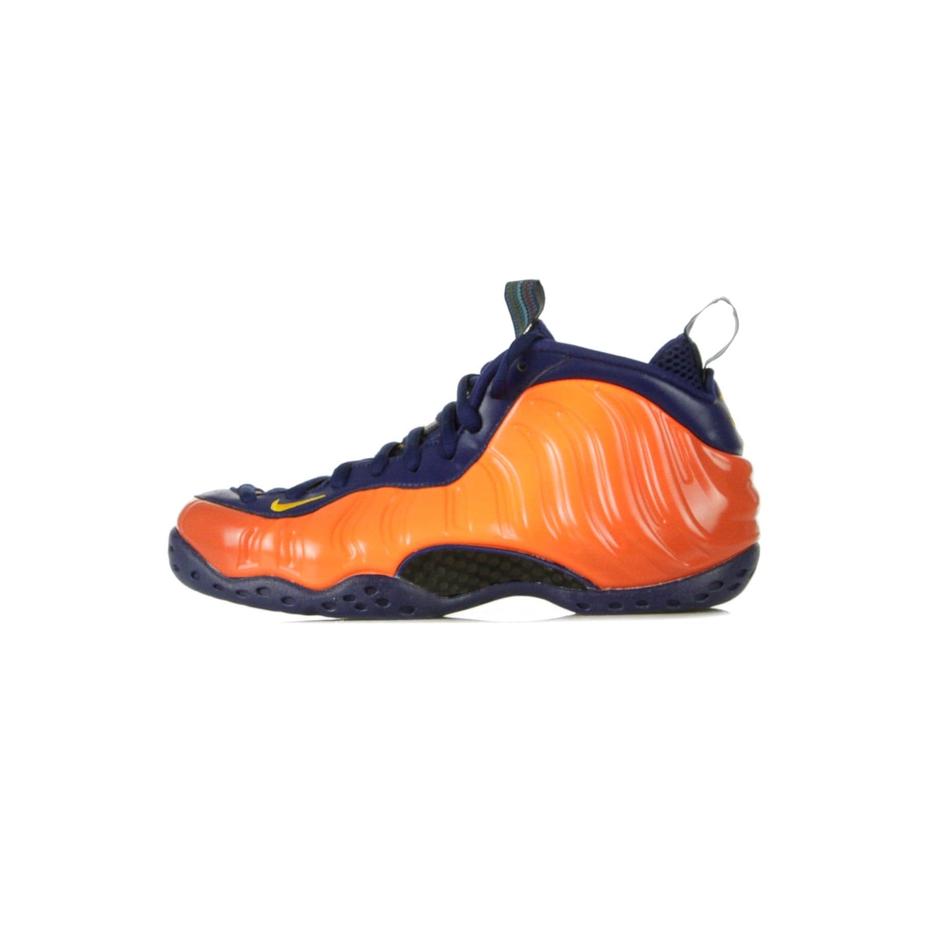 Nike Scarpa Alta Uomo Air Foamposite 1 Blue Void/university Gold/rugged Orange - 11